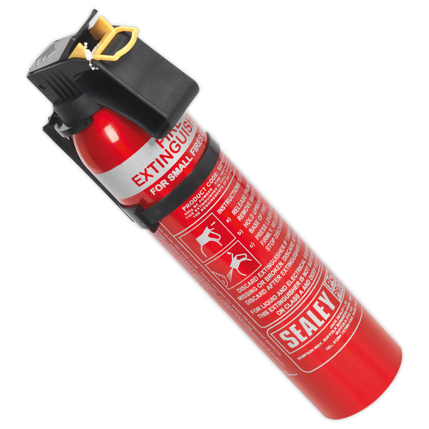 Sealey Fire Extinguisher 0.95kg Dry Powder - Disposable