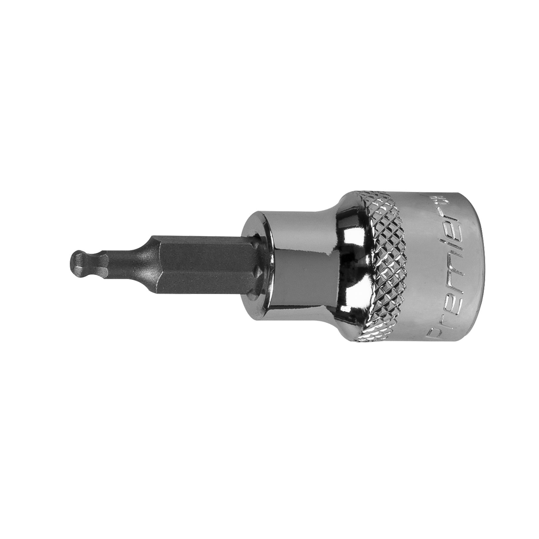 Sealey Ball-End Hex Socket Bit 3mm 3/8"Sq Drive Chrome Vanadium Steel