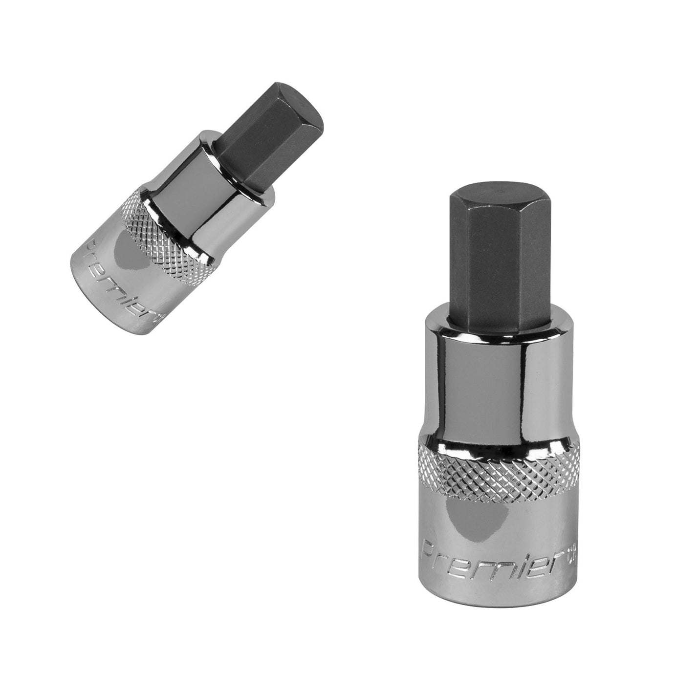 Sealey Hex Socket Bit 10mm 1/2"Sq Drive Chrome Vanadium Steel