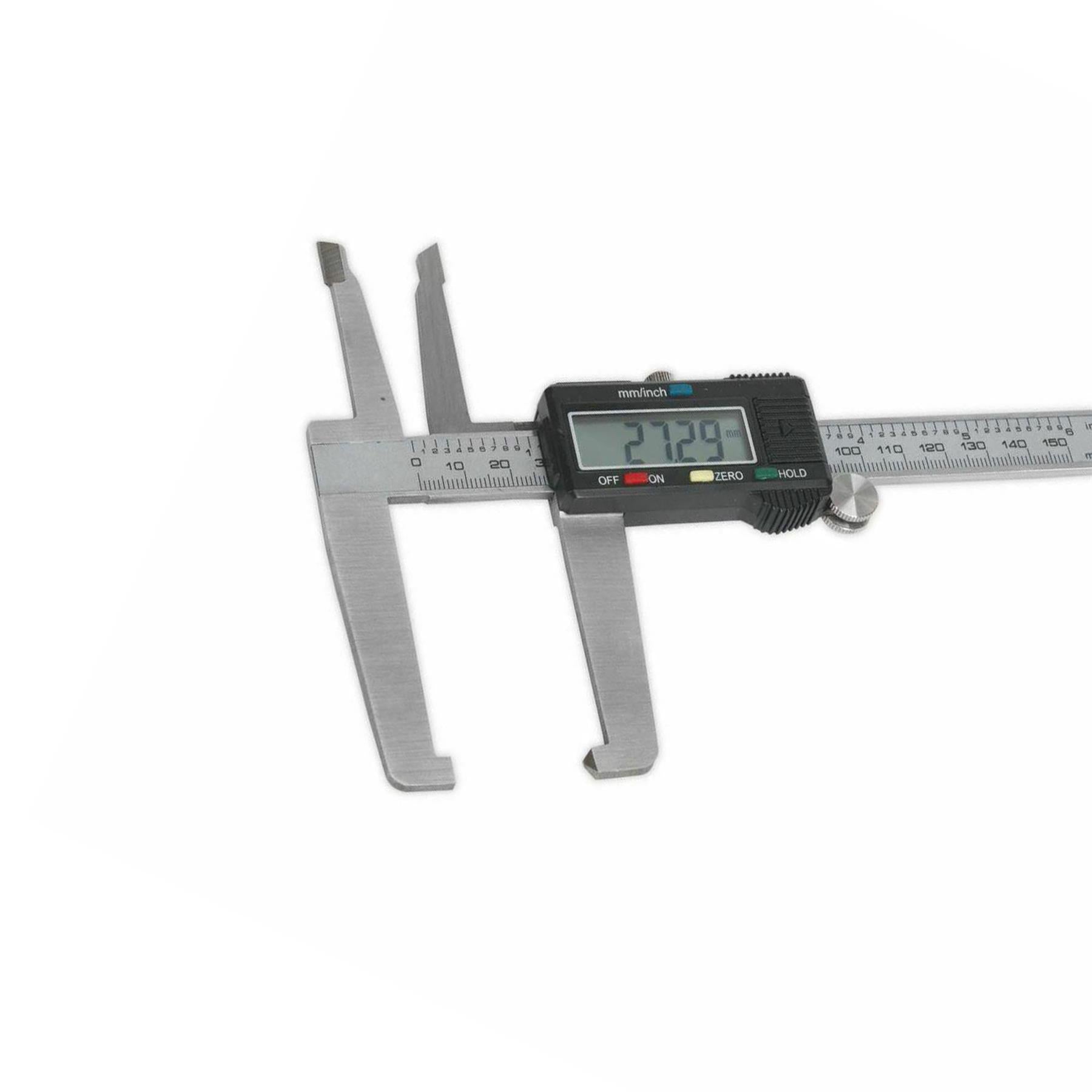 Sealey Digital Brake Disc & Drum Calliper 150mm/6"