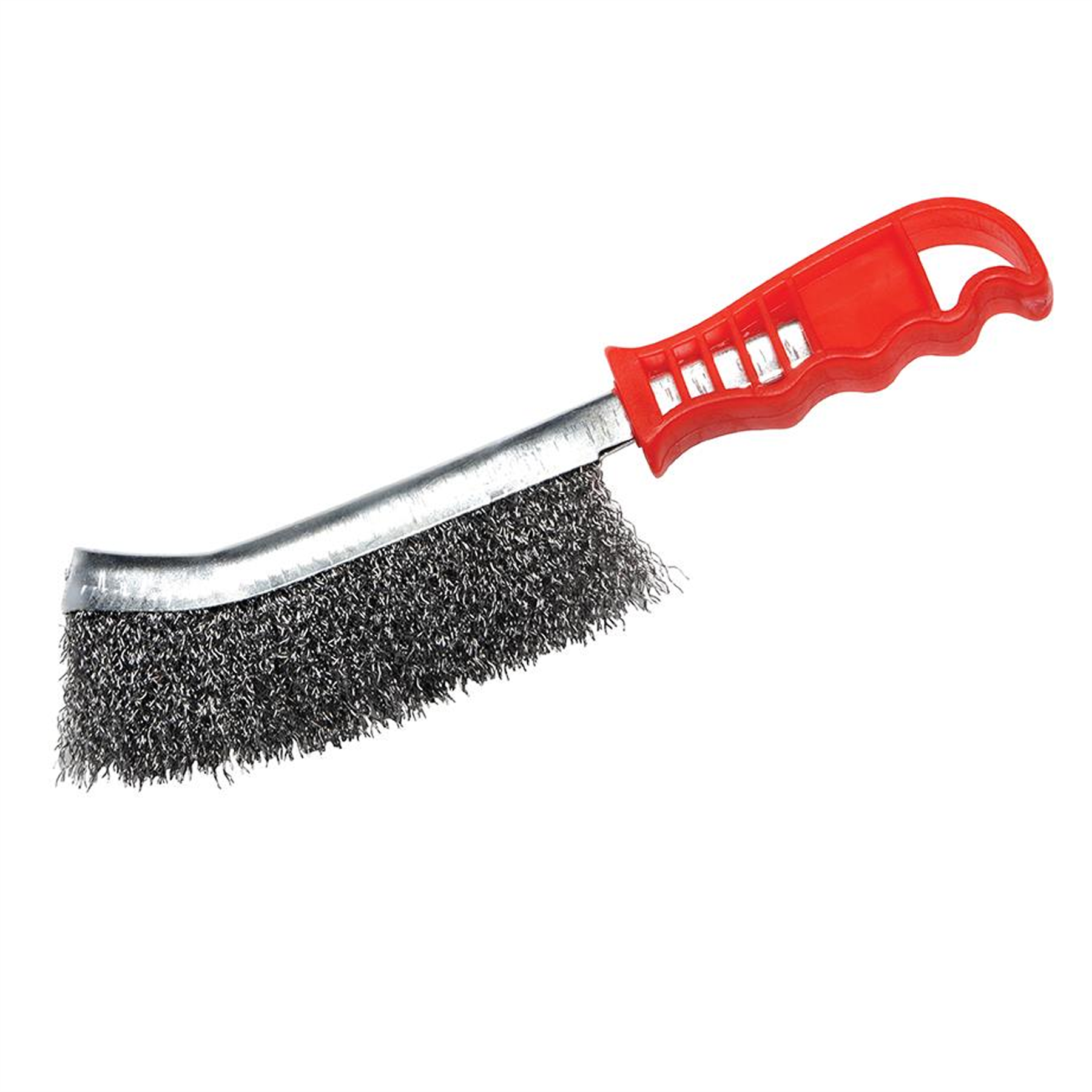 Wire Brush Steel Polyurethane Handle Heavy Cleaning Brush Hand Tools New