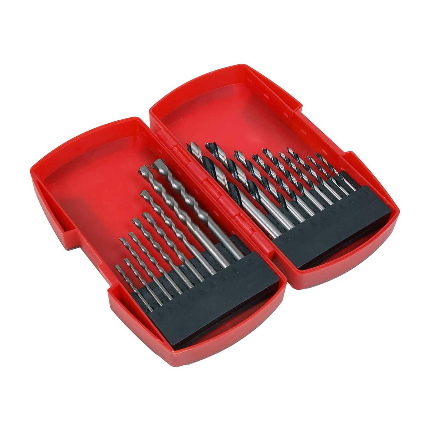 Sealey Wood/Masonry Drill Bit Set 18pc