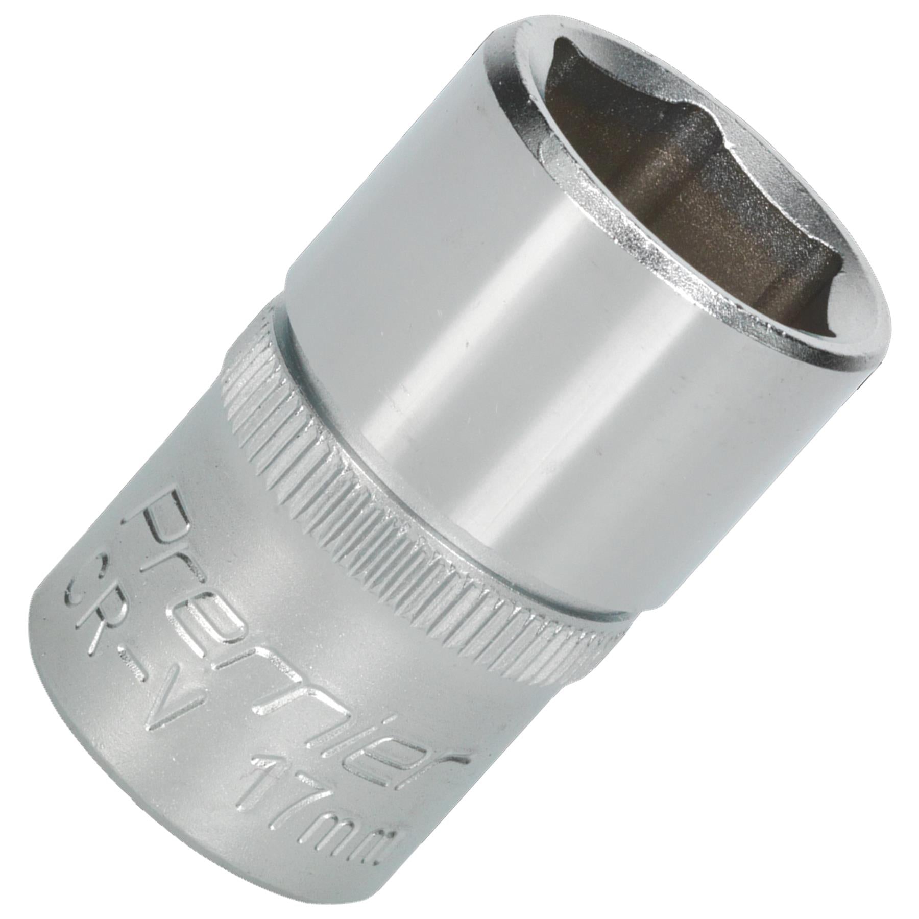 Sealey WallDrive Socket 17mm 1/2"Sq Drive Chrome Vanadium steel