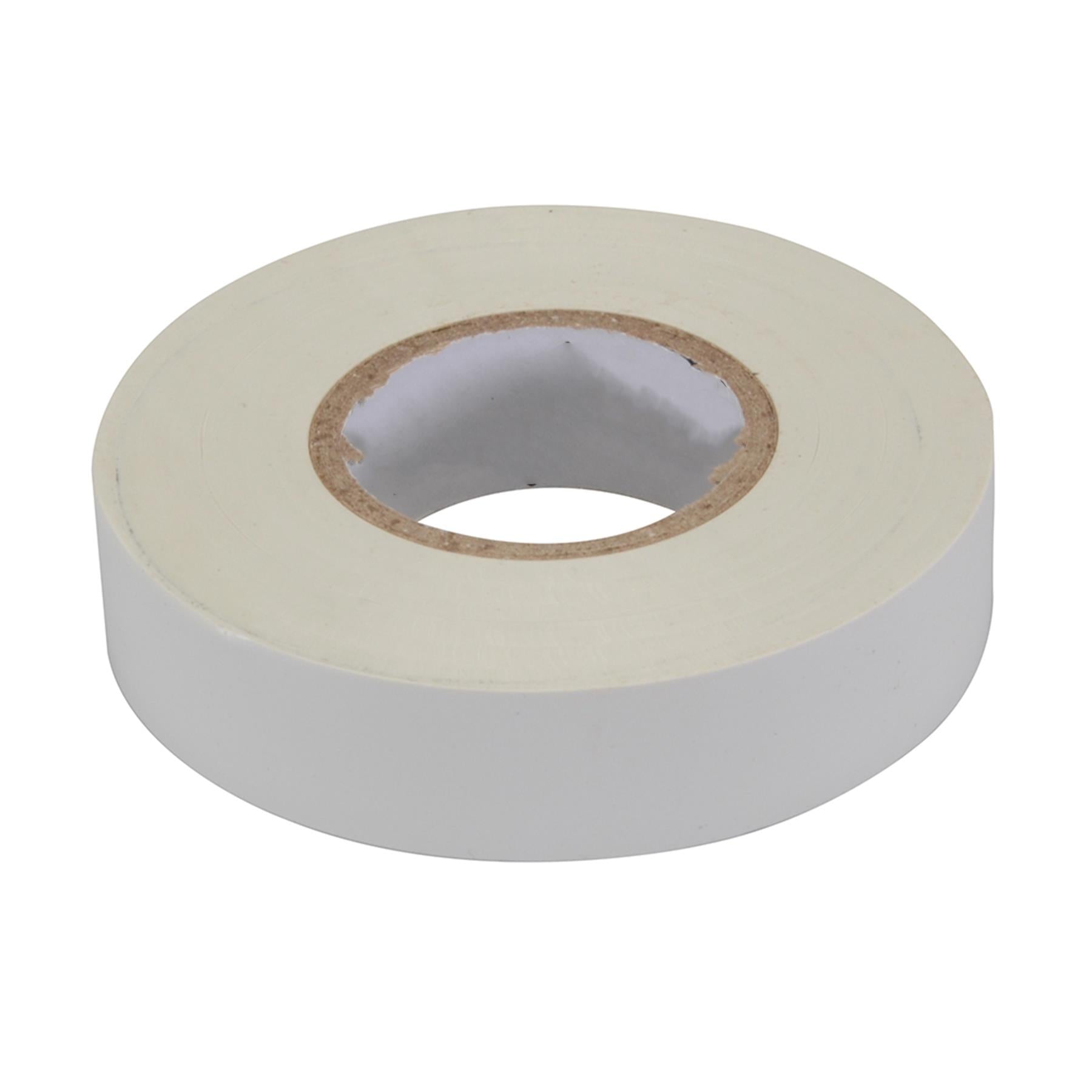 5 x PVC Insulation Electrical Tape Flame Retardent White