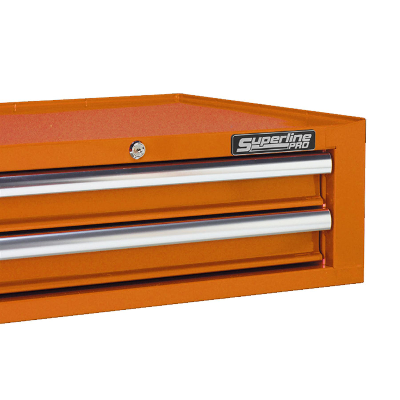 Sealey Mid-Box 2 Drawer with Ball Bearing Slides - Orange