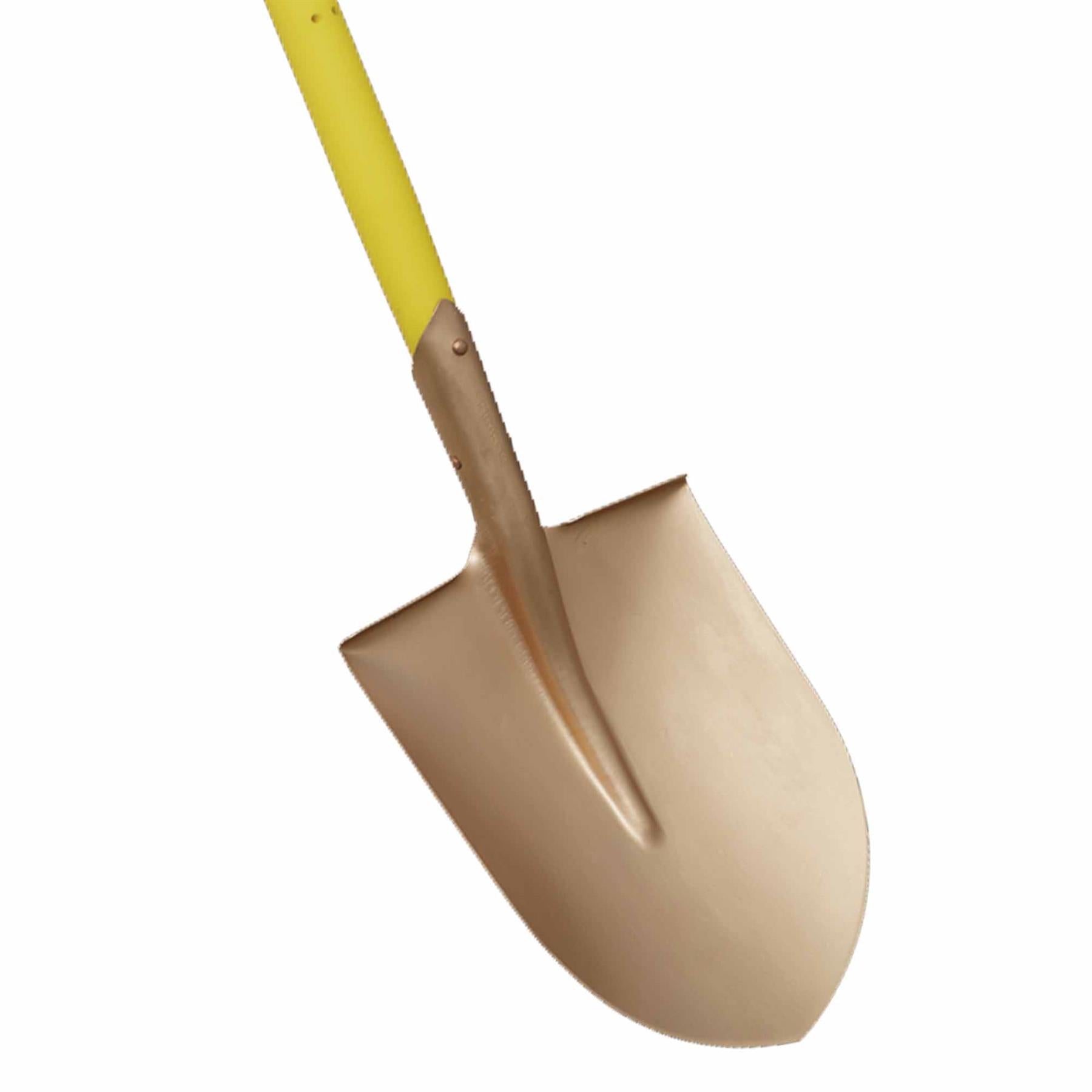 Sealey Round Point Shovel 240 x 420 x 990mm - Non-Sparking Beryllium Copper Head