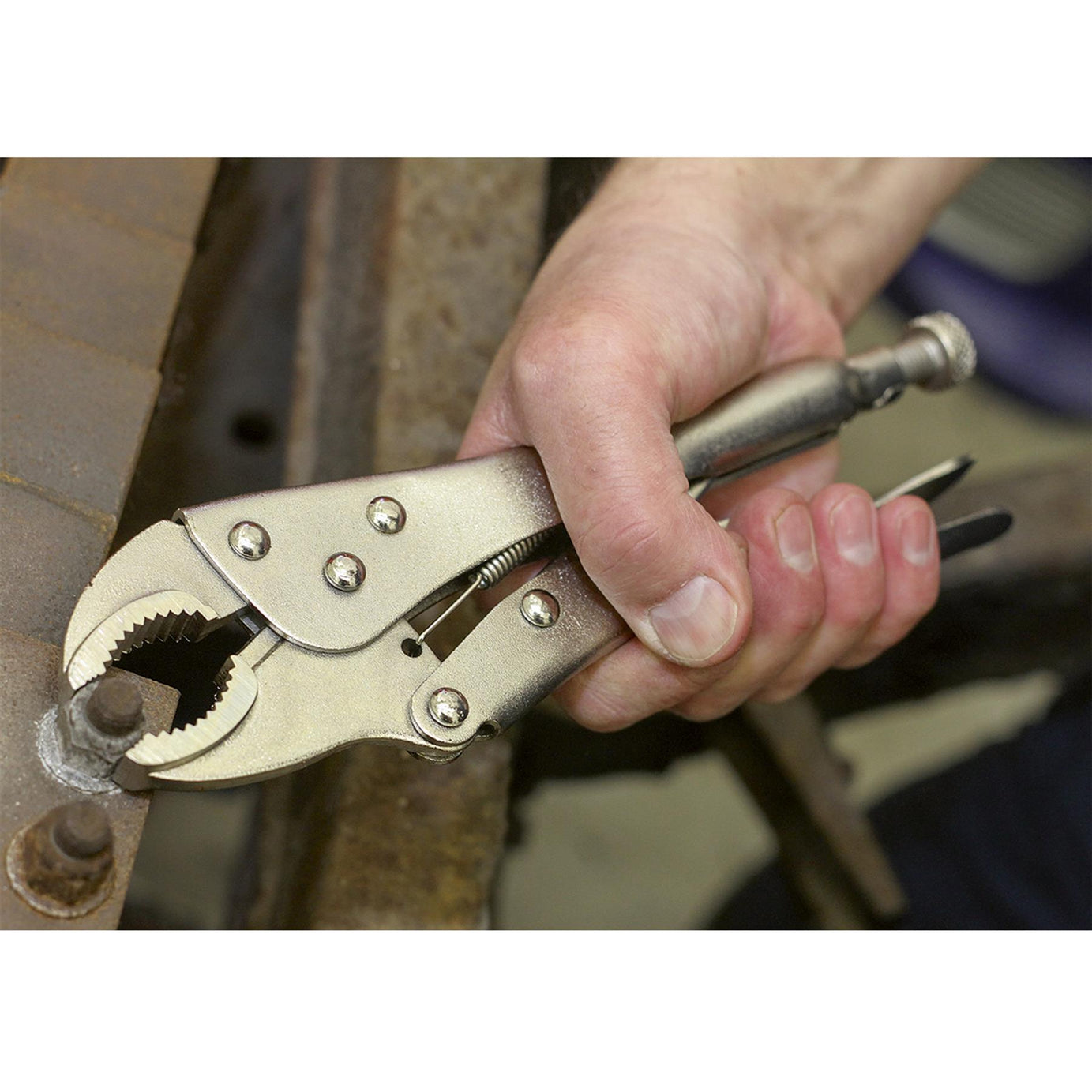 Sealey Locking Pliers Set 3pc