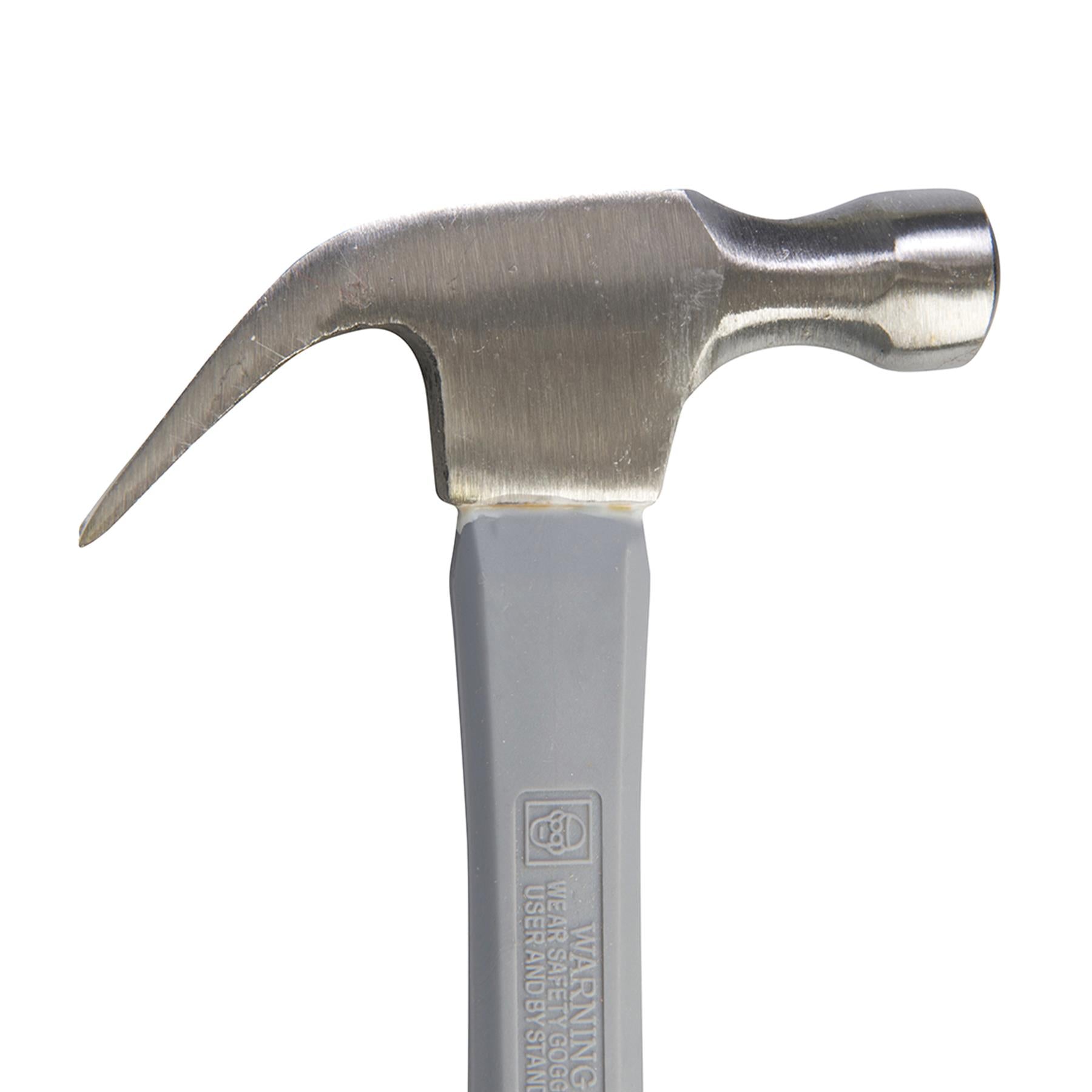Fibreglass Claw Hammer 8Oz (227G) Curved Head Nail Pull Fiberglass High Grip