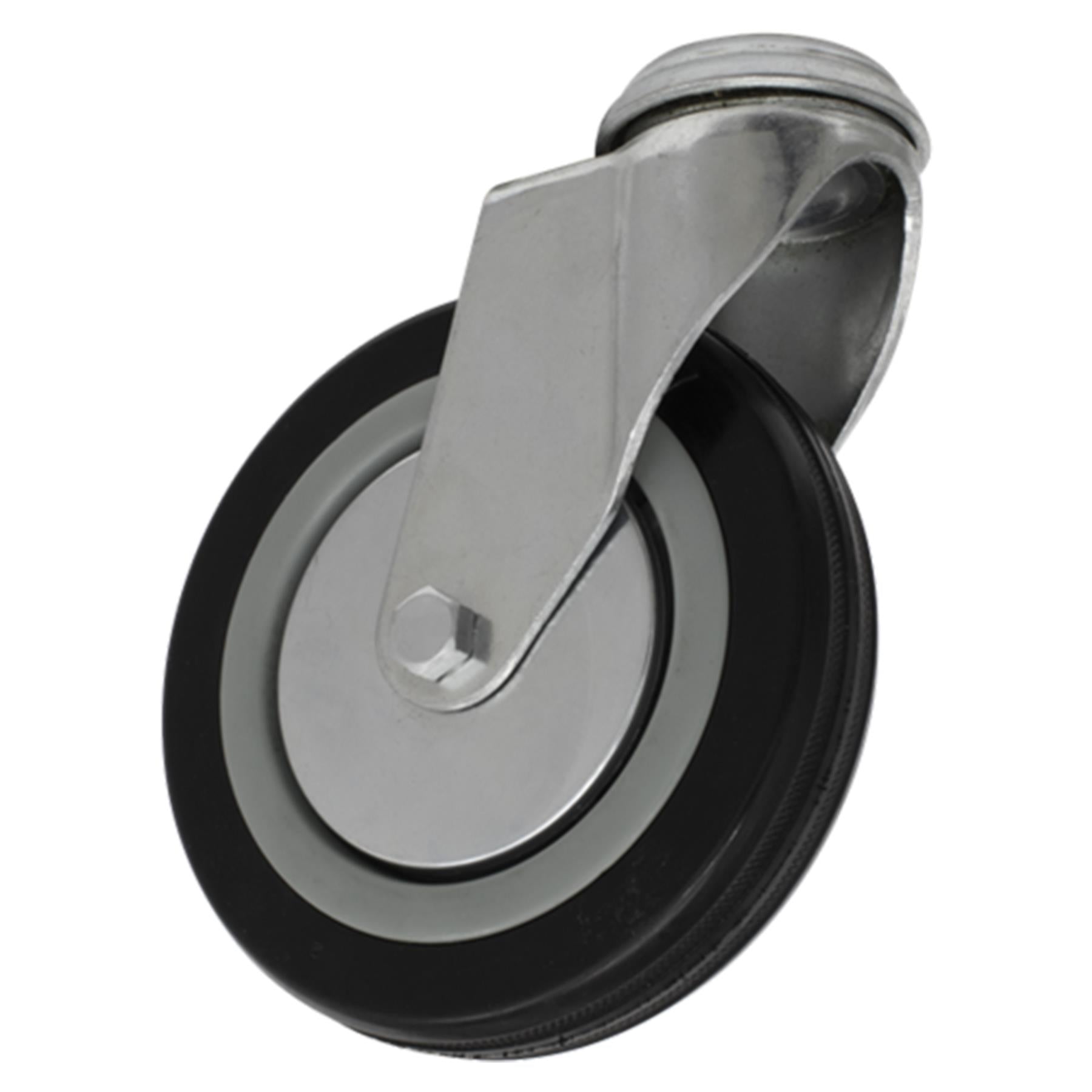 Sealey Castor Wheel Bolt Hole Swivel 125mm