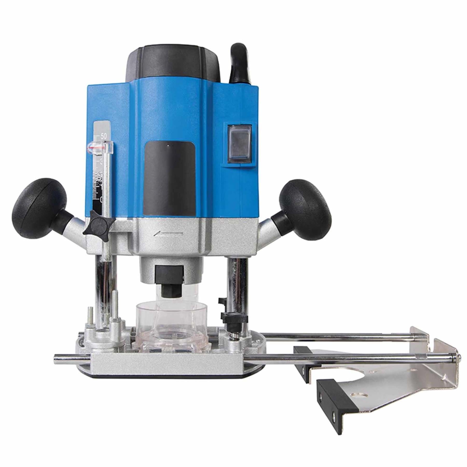 DIY 1020W Plunge Router 1/4" Variable Speed Control 40mm Plunge Depth Tool