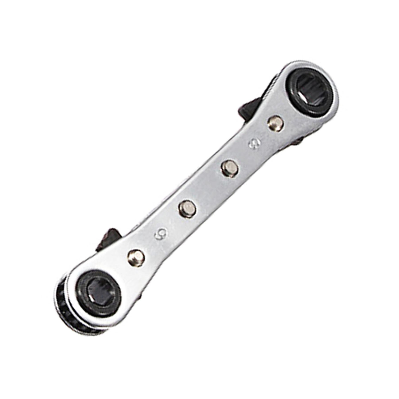 Ratcheting Ring Spanner Set 5 Metric Ratchet Ring Spanners 6-21mm Spanners