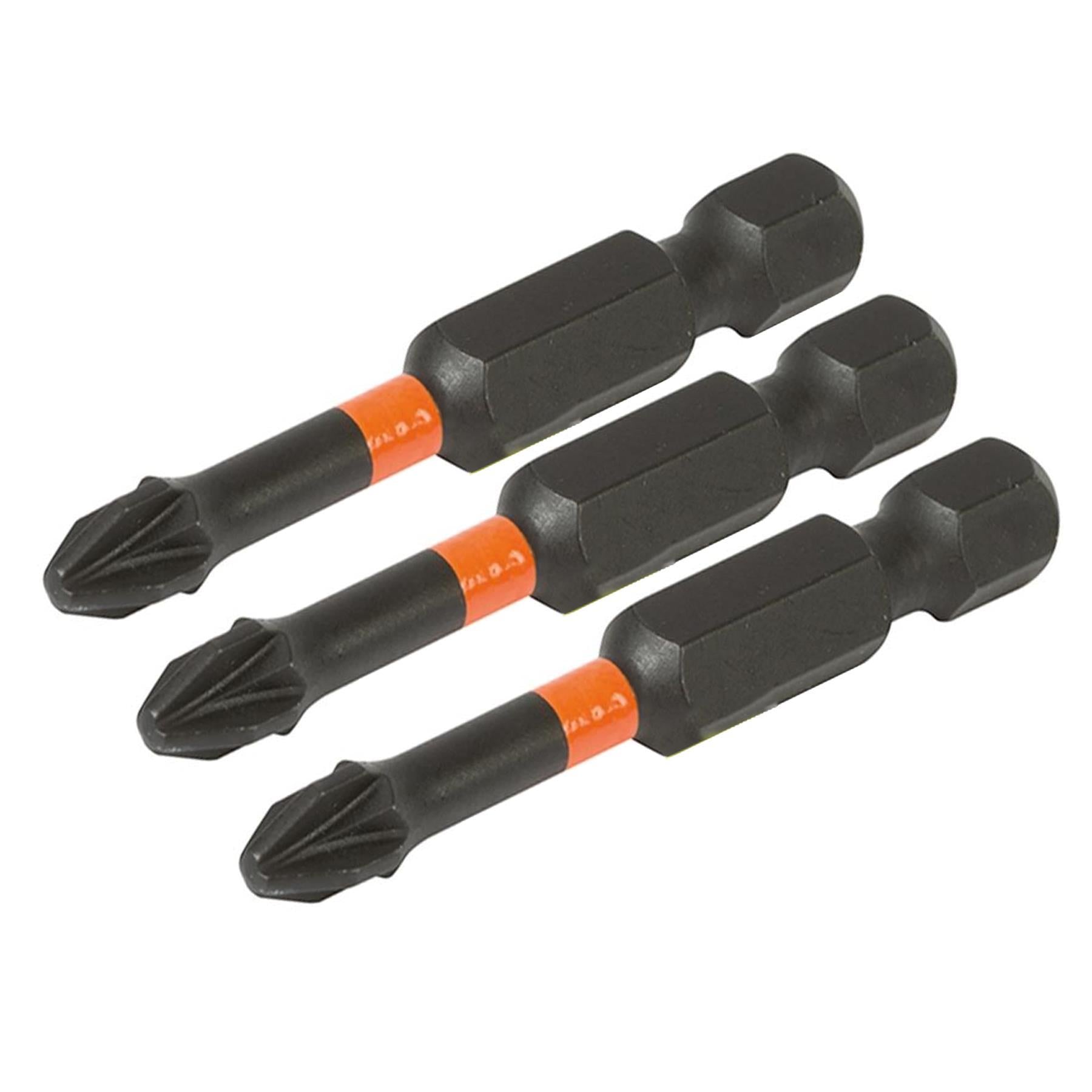 3x PH2 High Torque Impact Bit Drill Driver Screwdriver Bits Sets 50mm