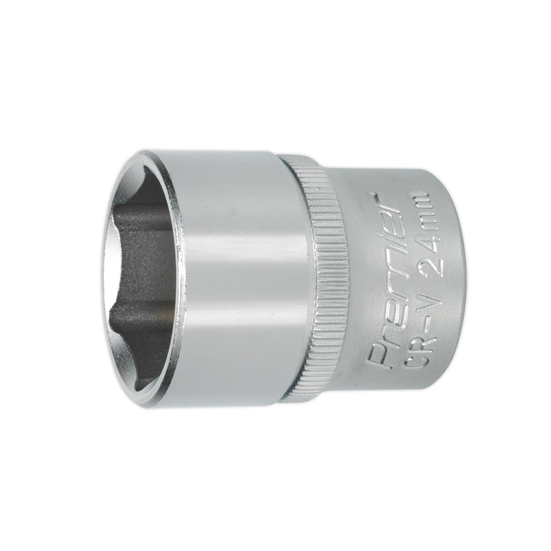 Sealey WallDrive Socket 24mm 1/2"Sq Drive