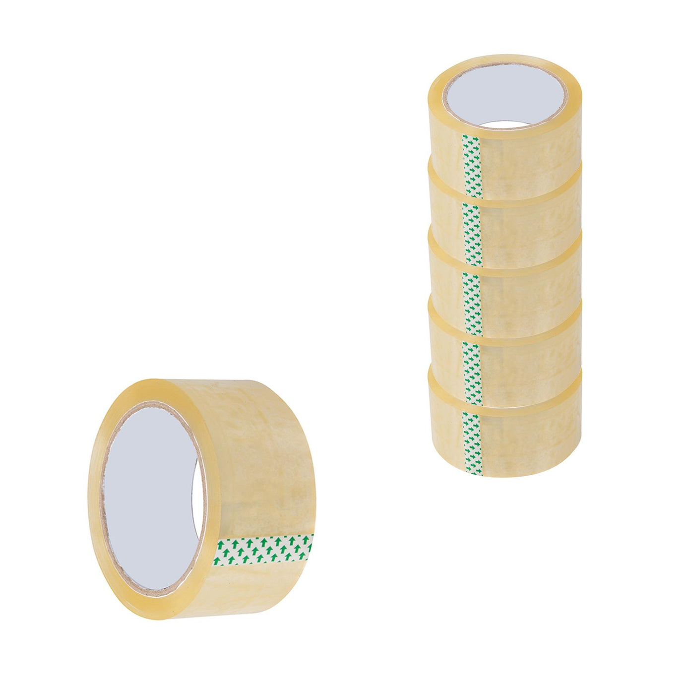 Fixman Clear 6pk Parcel Packing Tape Carton Sealing 48mmX66m Cellotape Packaging