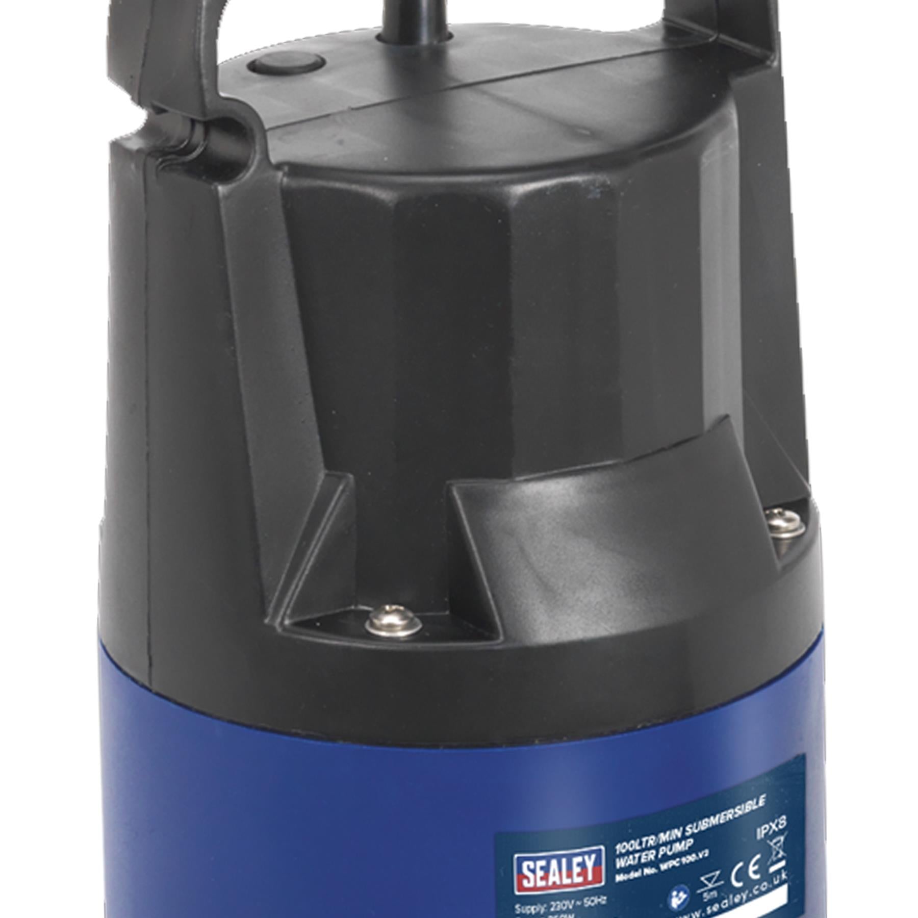 Submersible Water Pump 100L/min 230V Sealey