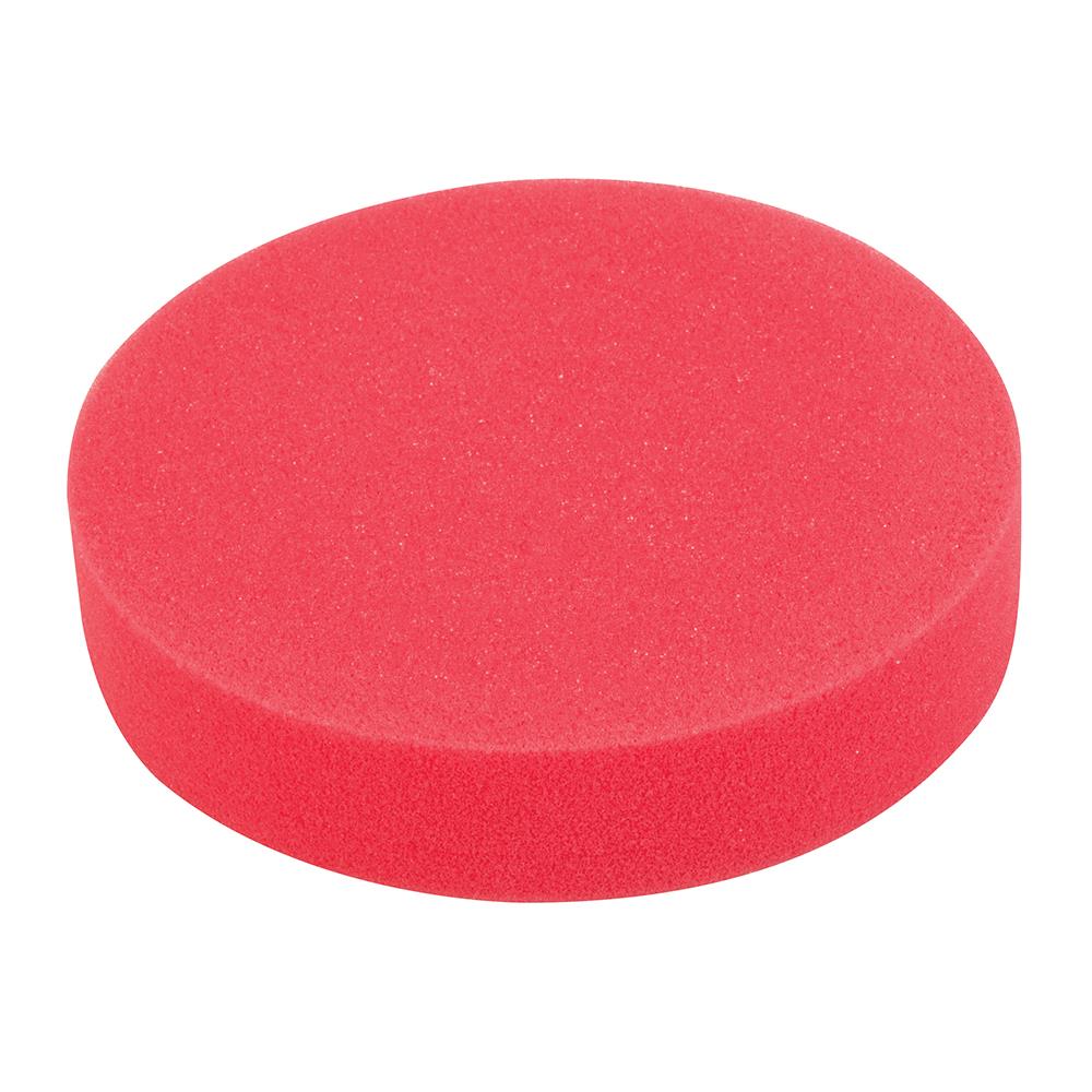 Hook & Loop Foam Polishing Head 180mm Polishing Head Ultra Soft Red New