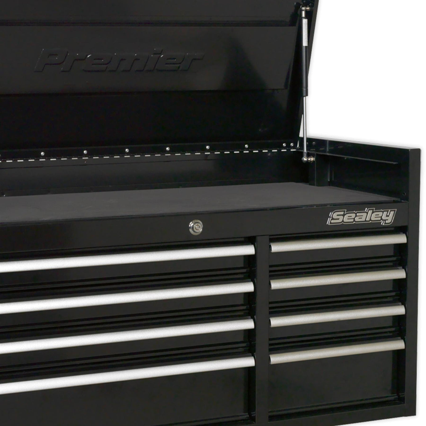 Sealey Topchest 8 Drawer 1040mm Heavy-Duty Black
