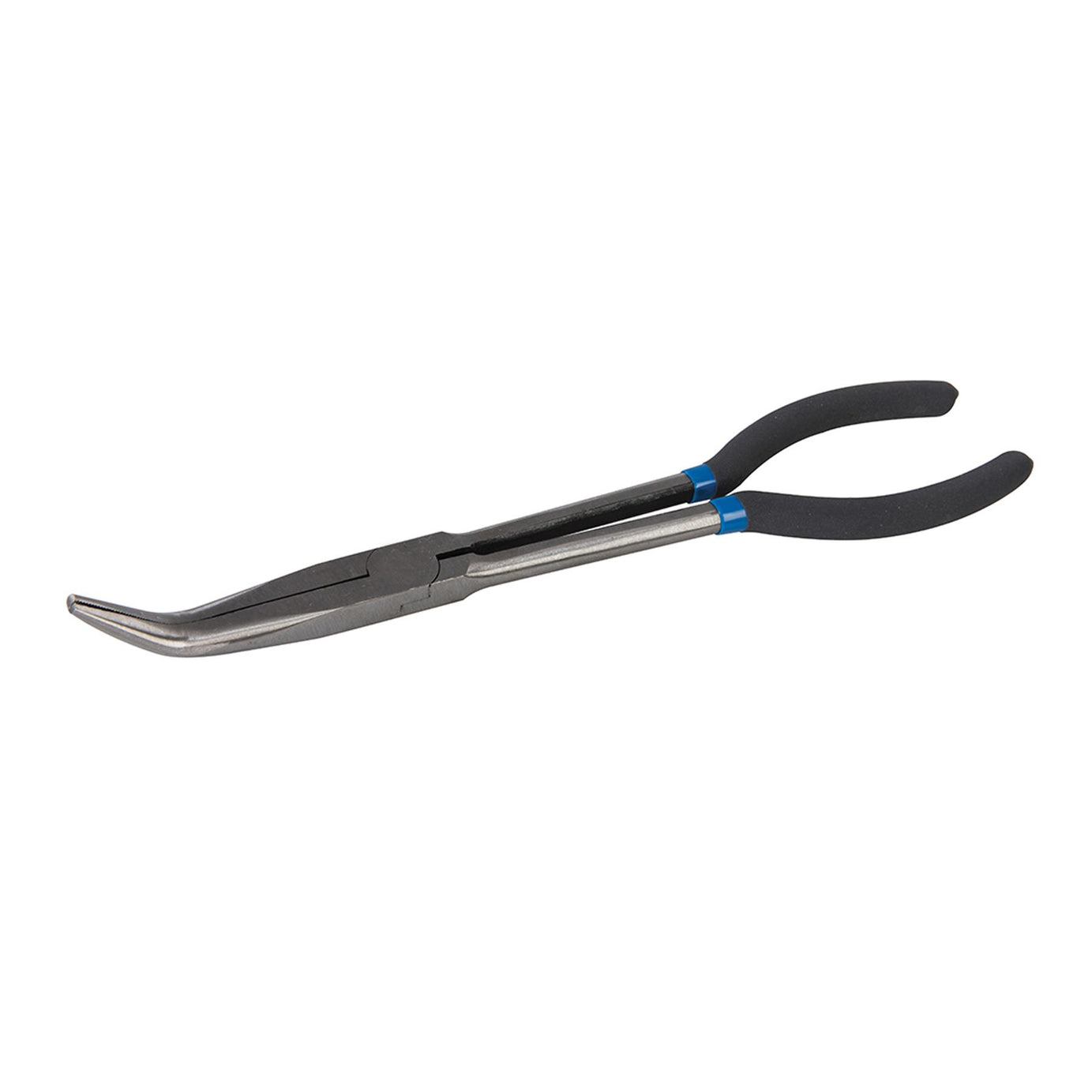 Long Reach Electronics Pliers Bent Chrome Vanadium Steel Blade Hardened