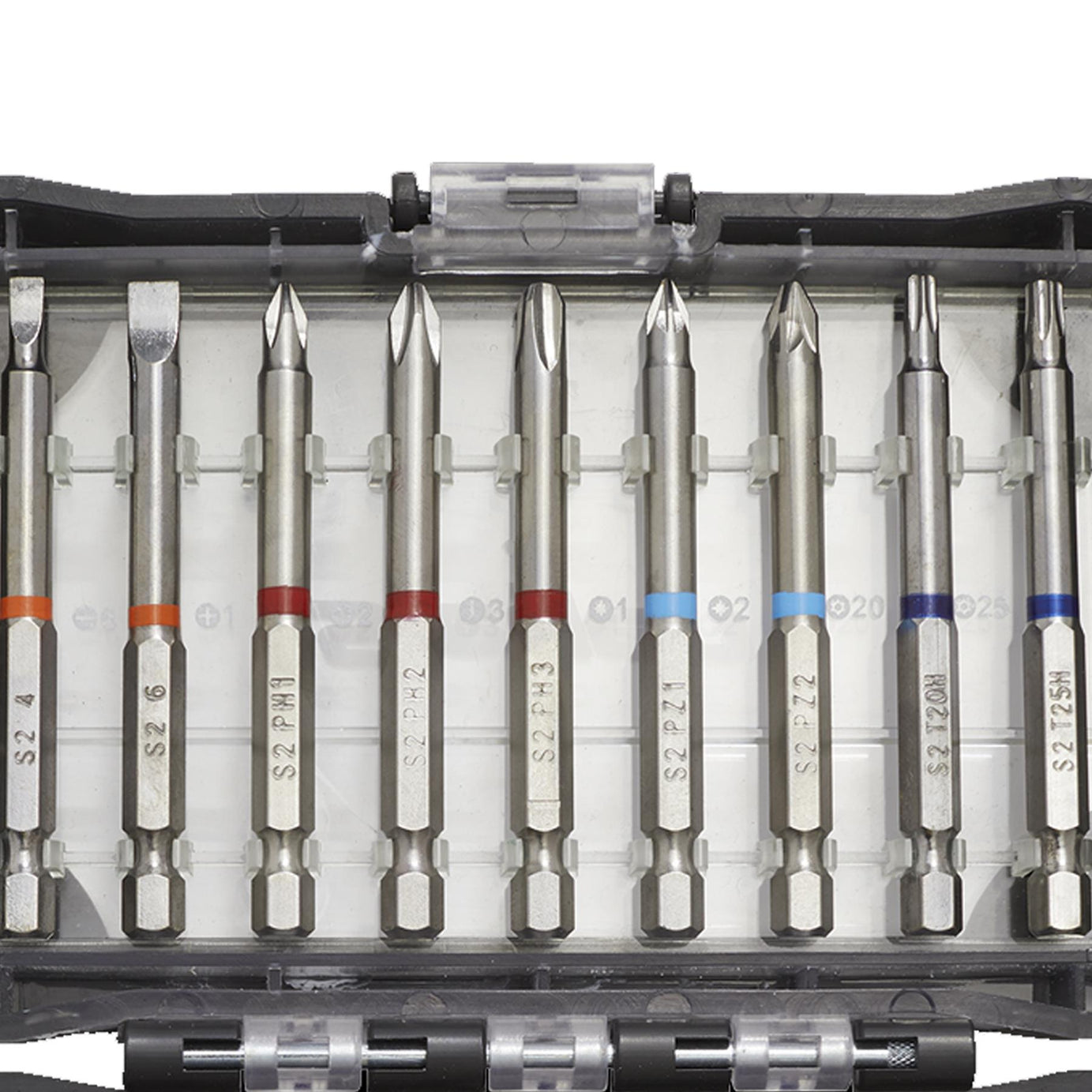 Sealey Power Tool Bit Set 71pc Colour-Coded S2