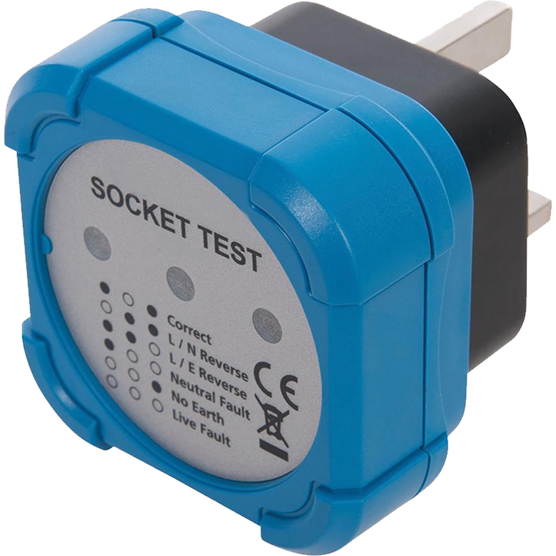 Electric Mains Plug In Socket Tester 240V Power Live Earth For Checking Sockets