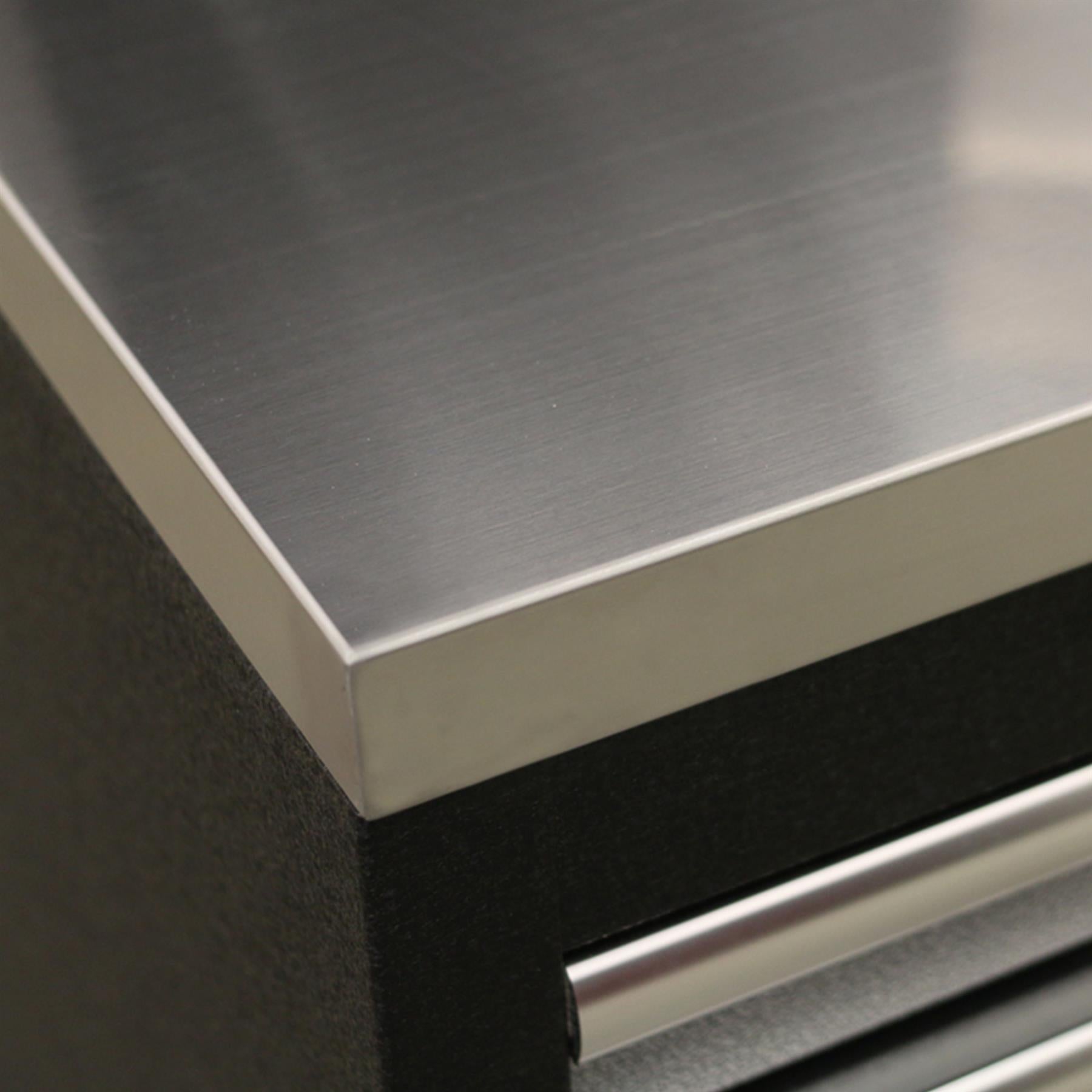 Sealey Stainless Steel Worktop  Base cabinets. 1360mm APMS50SSB