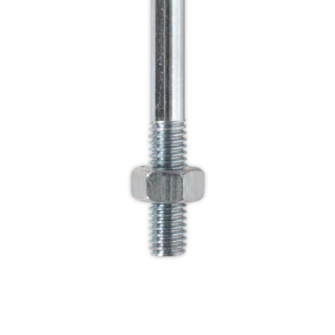 Sealey Coach Bolt & Nut DIN 603 M6 x 75mm Zinc Pack of 100