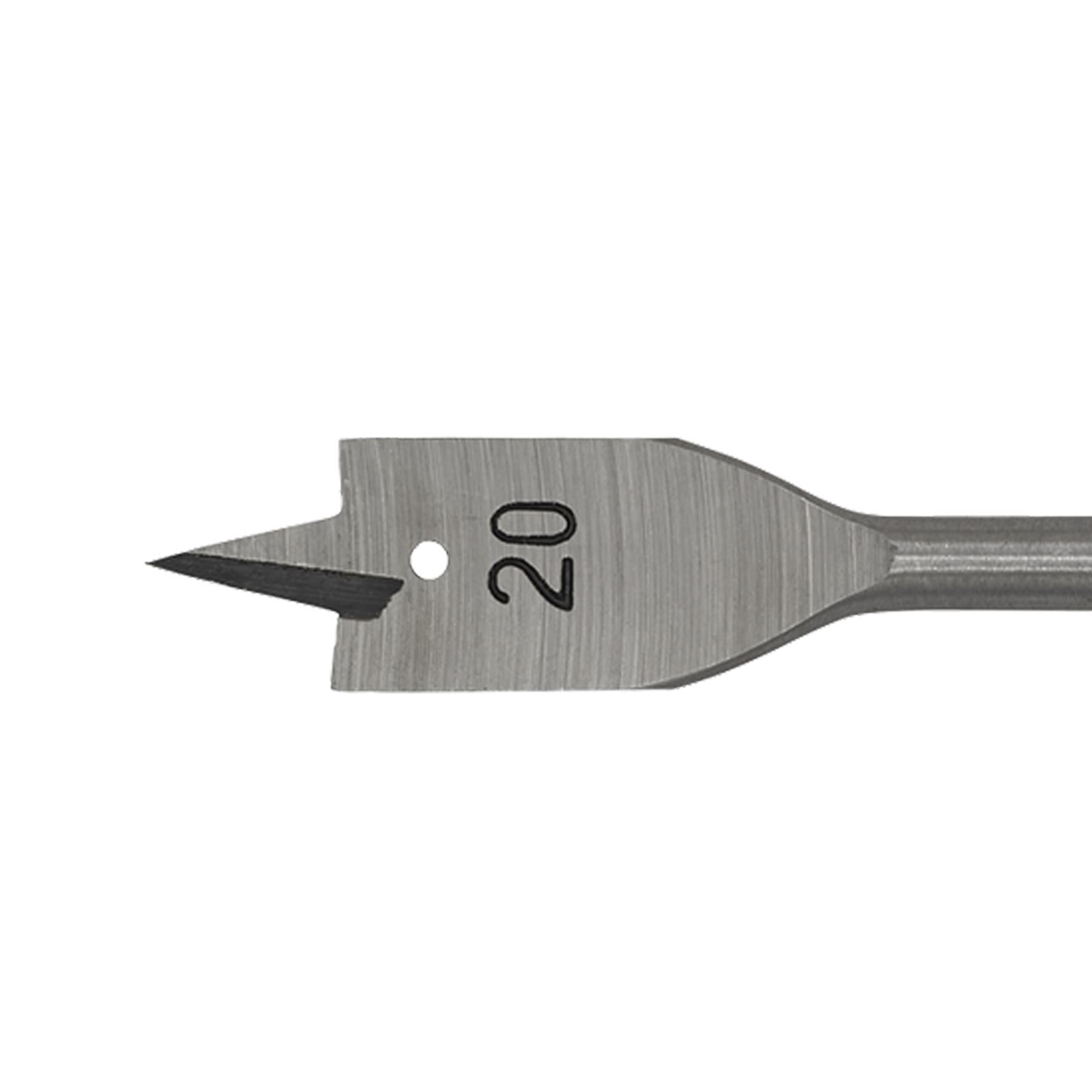 Sealey Flat Wood Bit Ø20mm x 152mm Fully Hardened