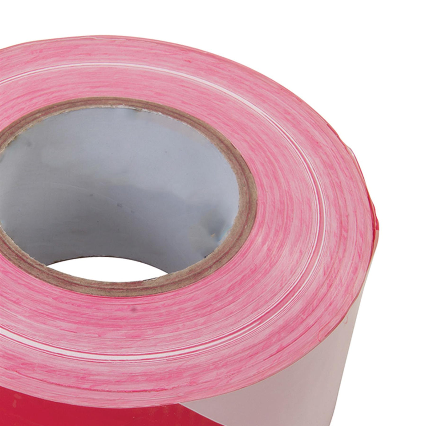Barrier Tape - 70mm X 500M Red/White Safety For Marking Out Hazardous Areas