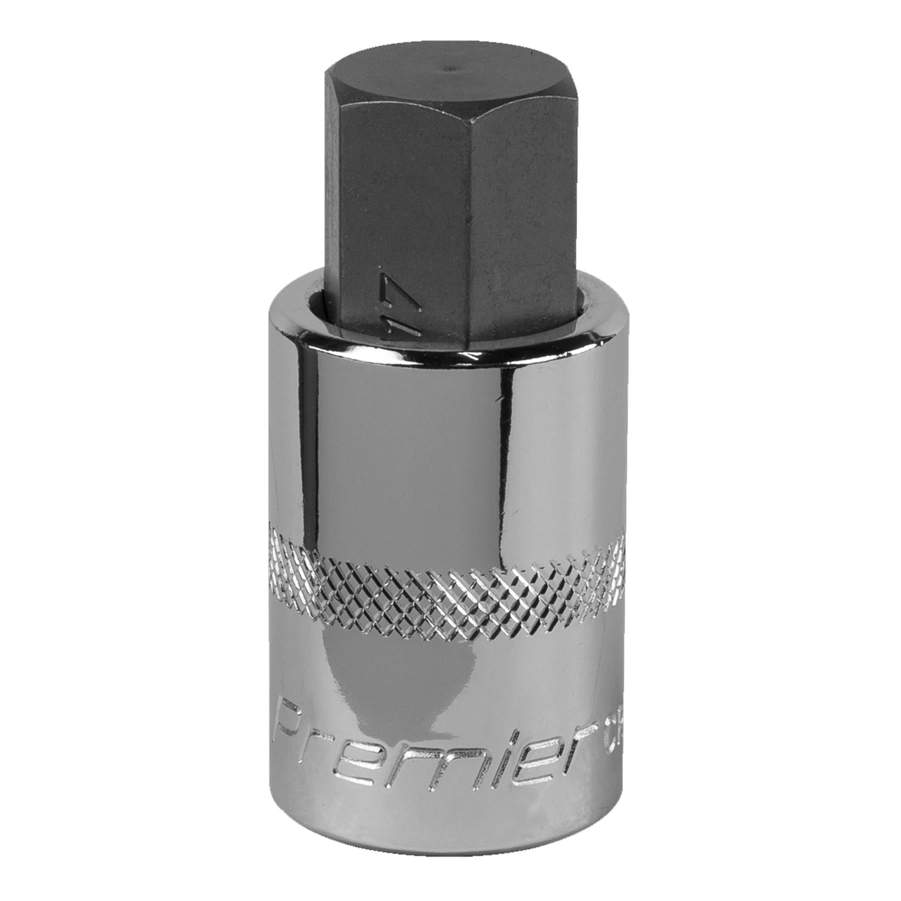 Sealey Hex Socket Bit 17mm 1/2"Sq Drive