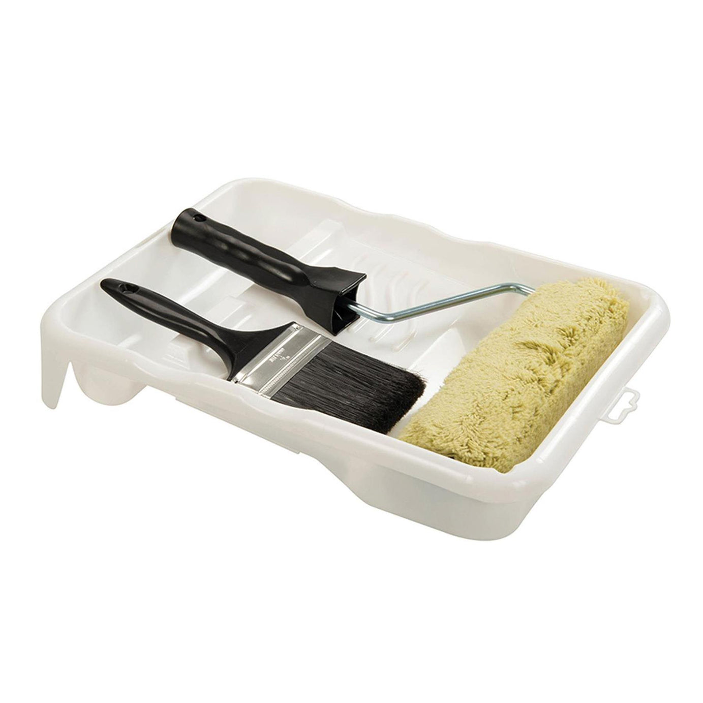 Masonry Roller Set 3Pc Extra Long Pile Acrylic Roller With Woven Fabric