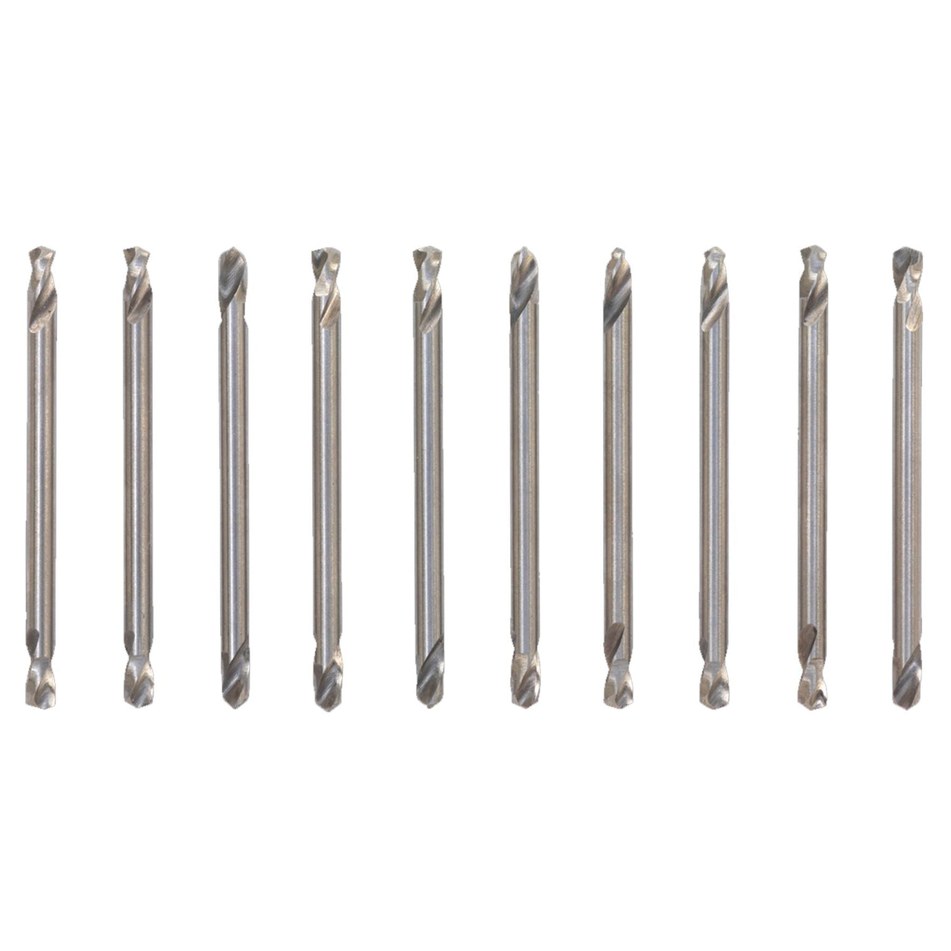 Sealey Double End Drill Bit Set 10pc 1/8" High-speed steel