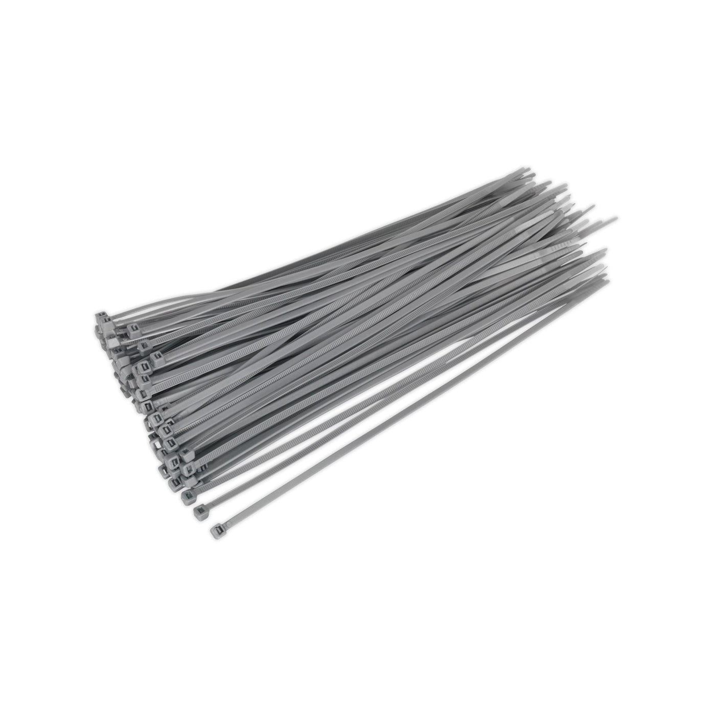 Sealey Cable Tie 300 x 4.8mm Silver Pack of 100