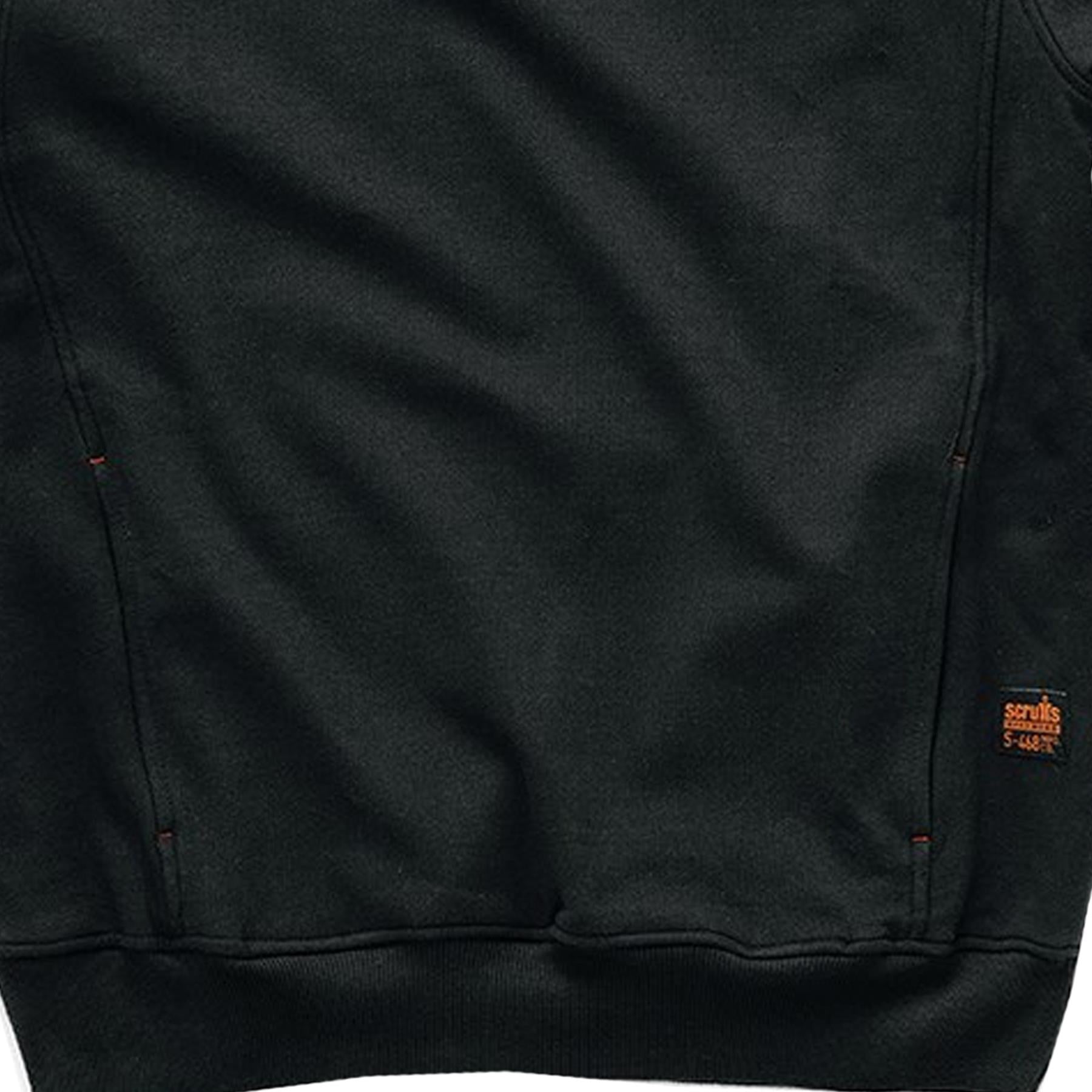 Scruffs Eco Worker Shirt Mens Work Sweatshirt Black M