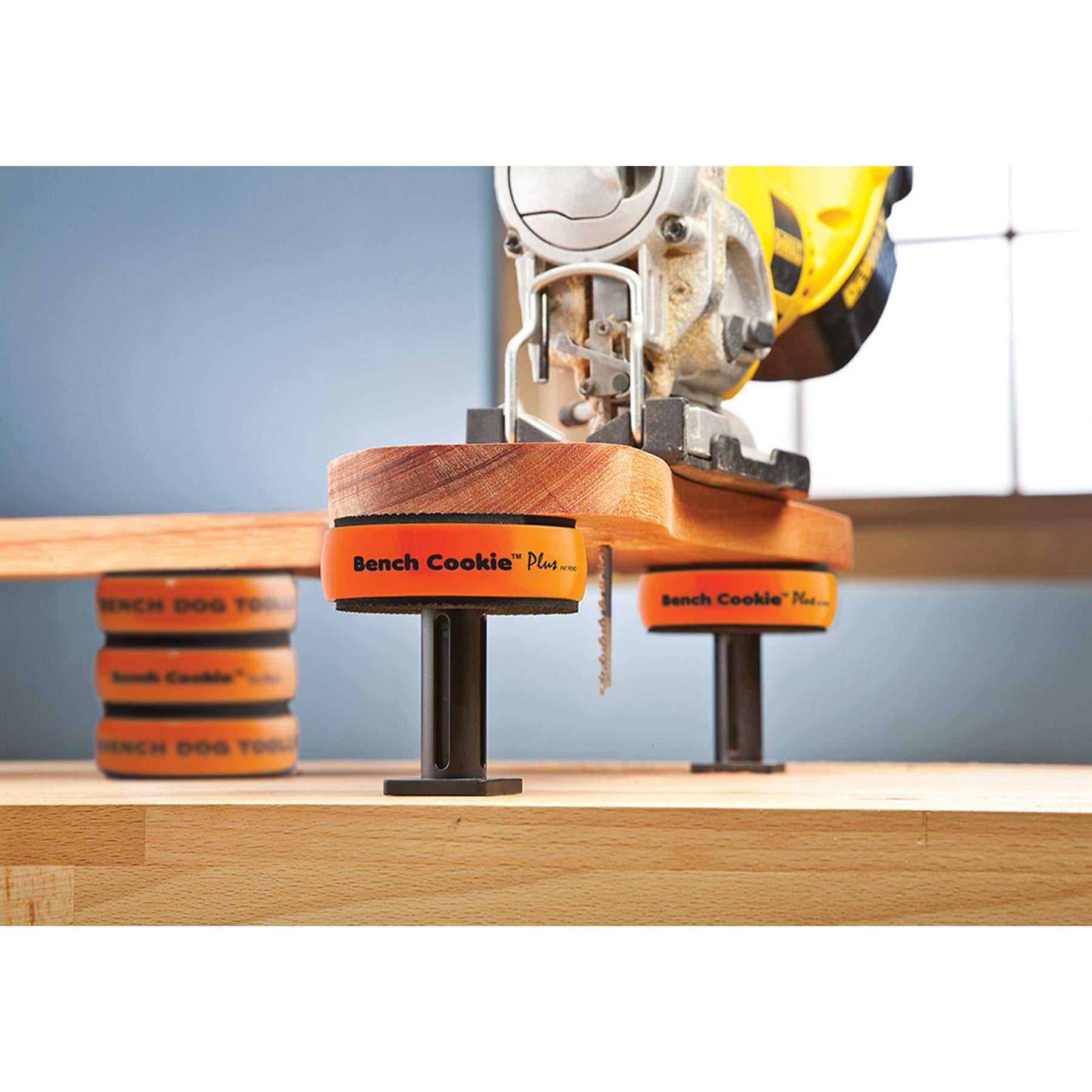 Bench Cookie Plus Kit 4Pk Redesigned  Friction Rubber Pads For Gripping