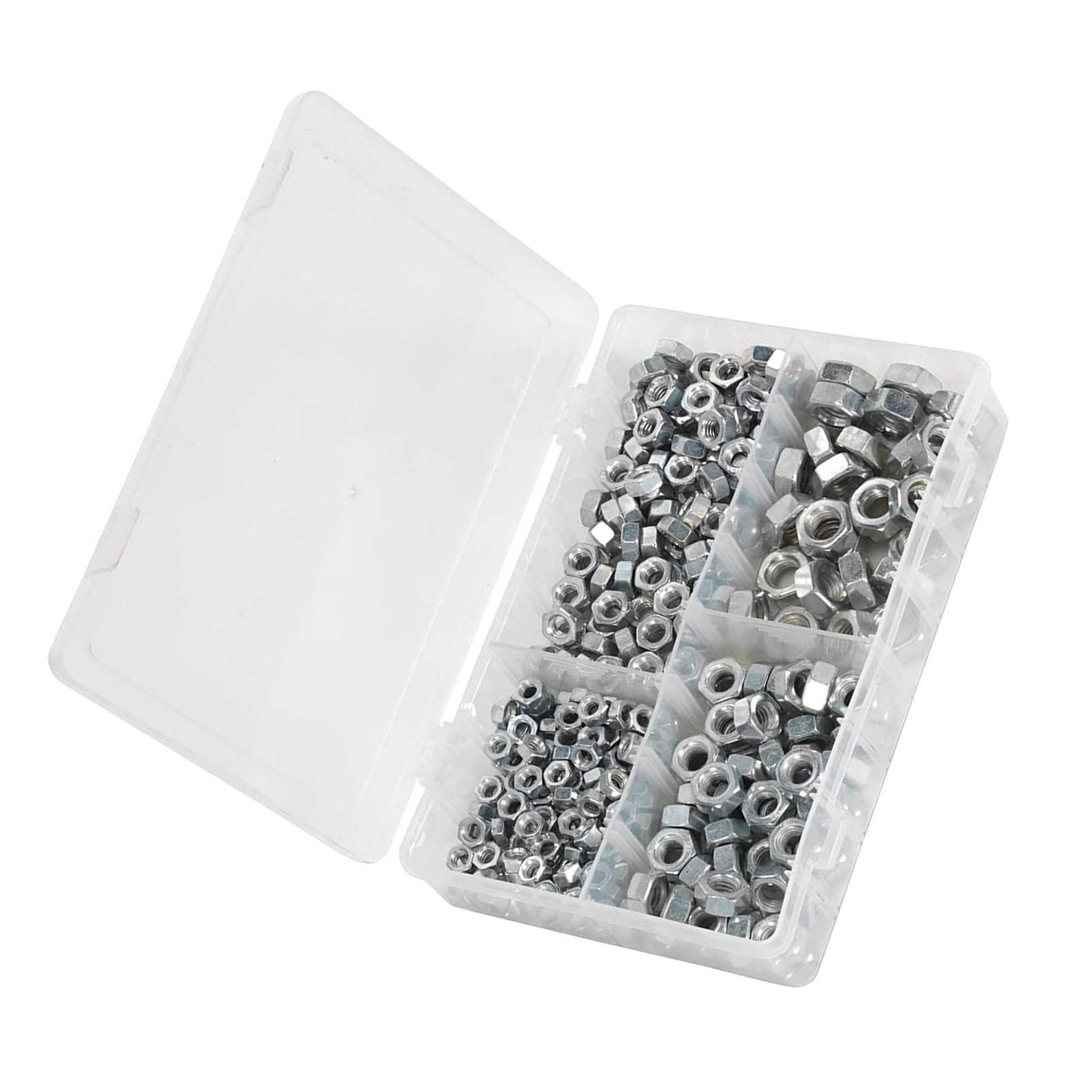 Sealey Steel Nut Assortment 320pc 1/4"-1/2"UNC