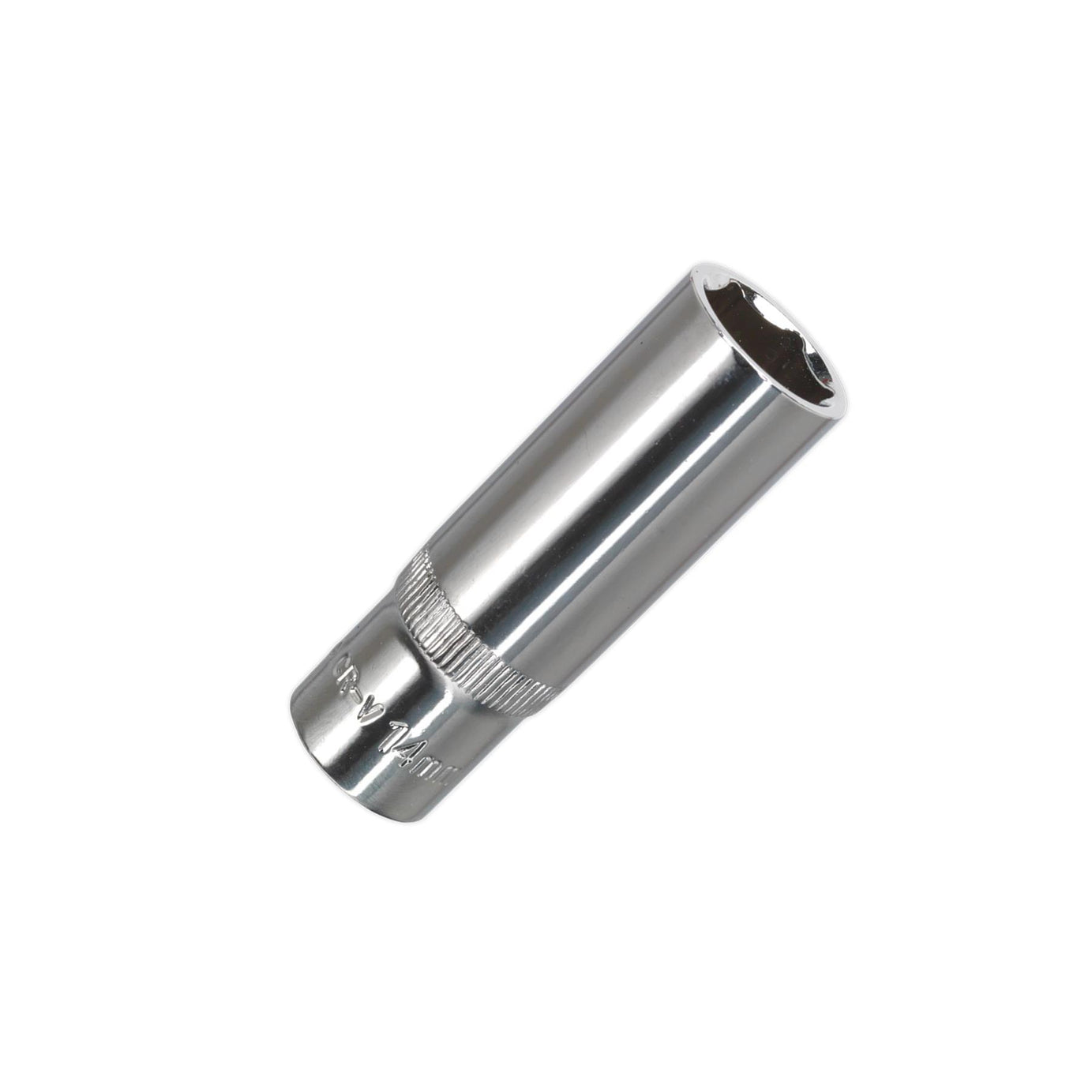 Sealey WallDrive Socket 14mm Deep 3/8"Sq Drive Fully Polished