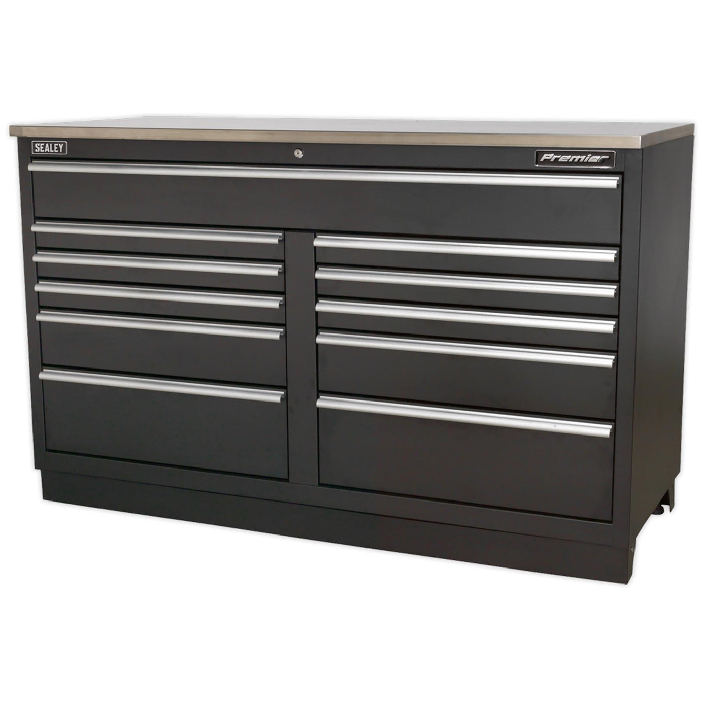 Sealey Modular Floor Cabinet 11 Drawer 1550mm Heavy-Duty