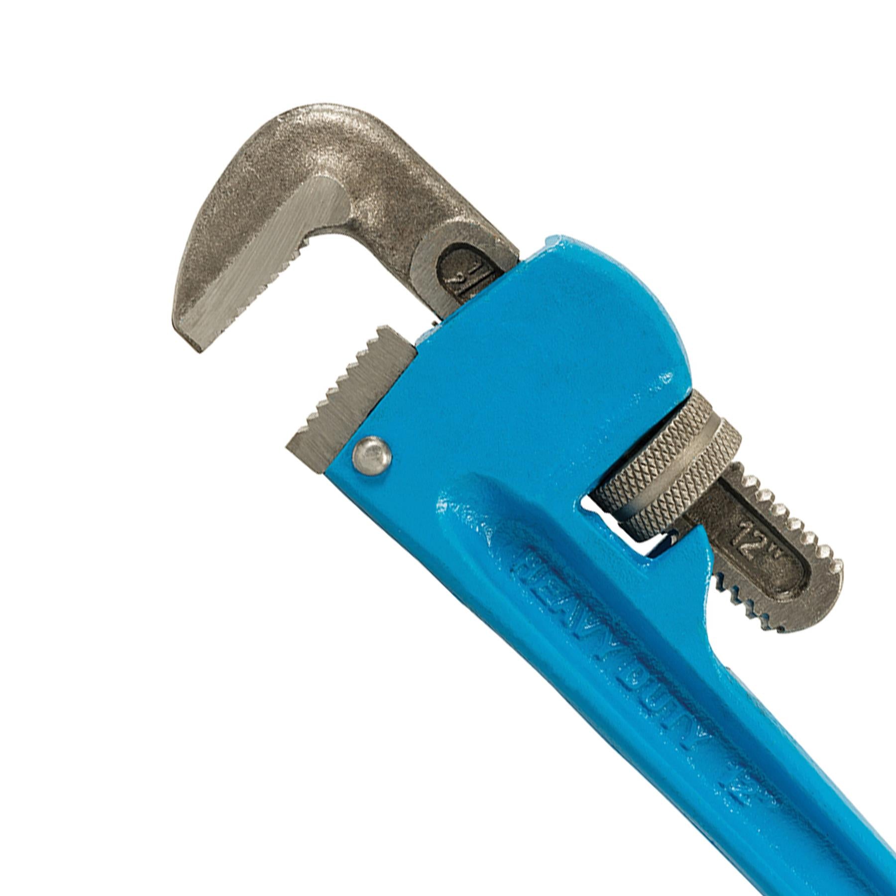 12" HEAVY DUTY ADJUSTABLE PLUMBERS MONKEY PIPE WRENCH SPANNER TOOL