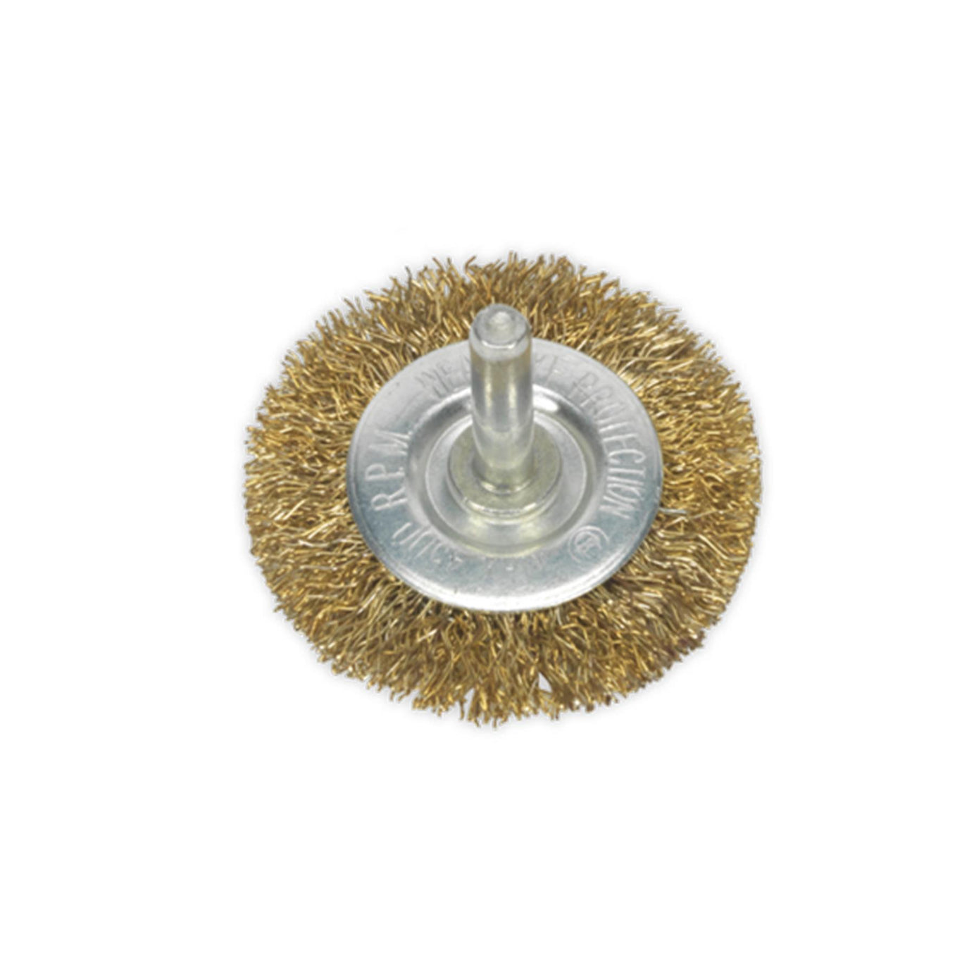 Sealey Wire Brush Set 5pc Brassed