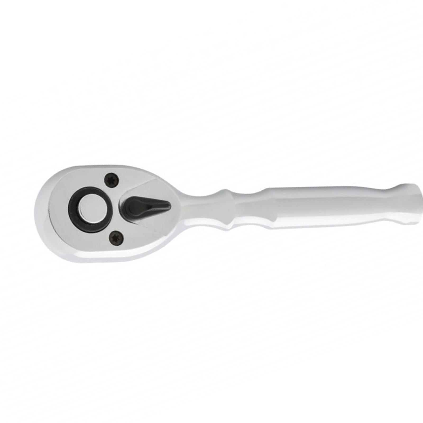 BlueSpot Socket Ratchet Stubby Handle Quick Release 72 Teeth 1/4" Drive 5� Ratcheting