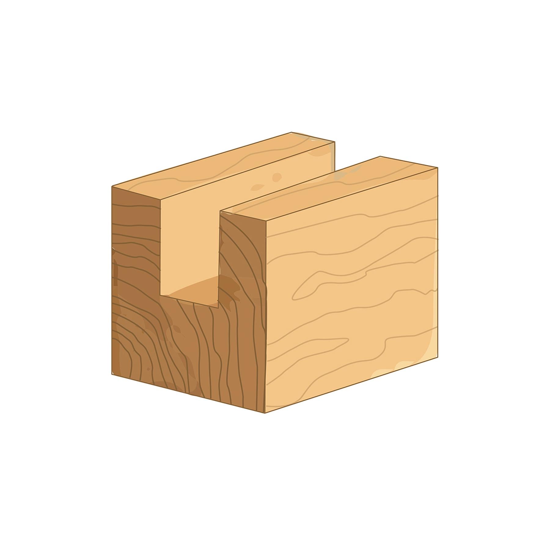 1/4" Shank Straight Imperial Cutter TCT Router Bits 3/16" Diameter x 1/2" Long