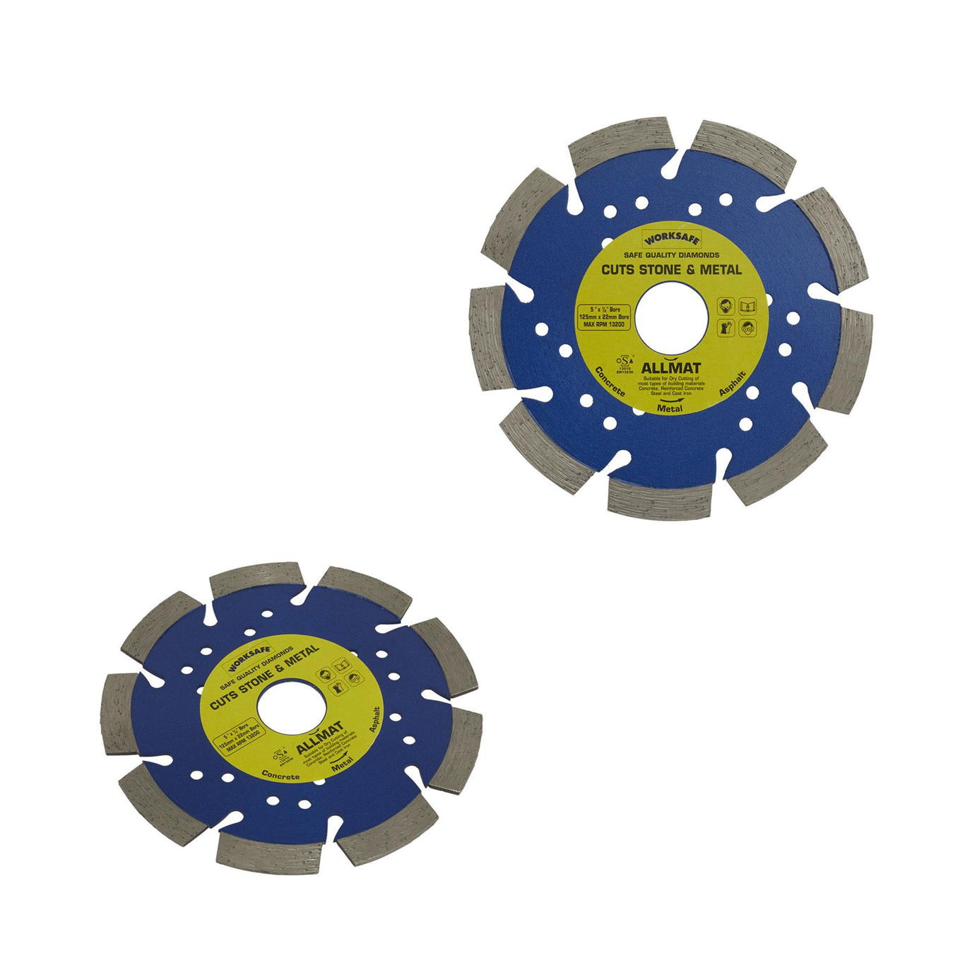 Sealey Platinum Allmat Diamond Blade 125 x 22mm