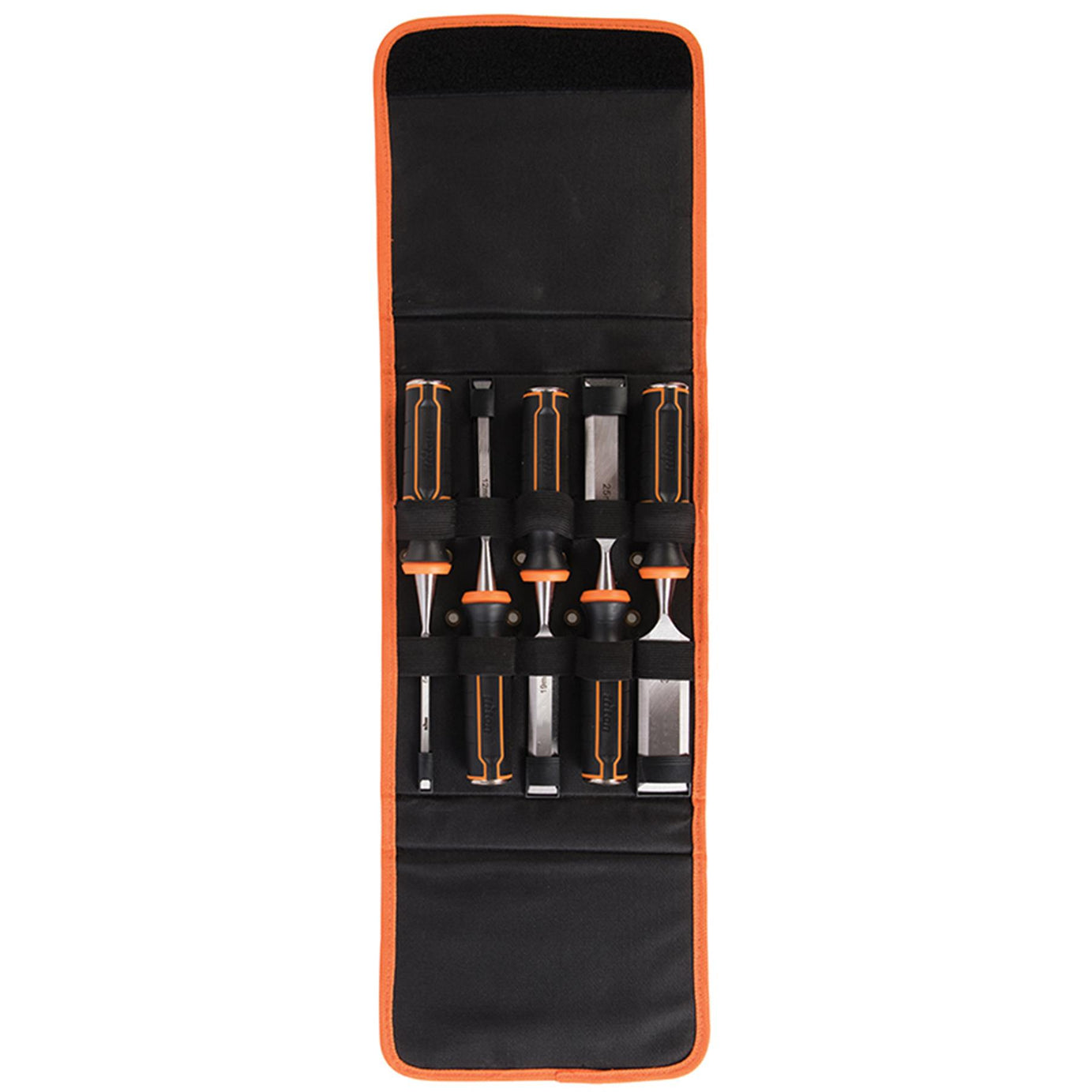 Wood Chisel Set Hardedned Steel Blade & Soft Grip Handle 5 6, 12, 19, 25 & 32mm