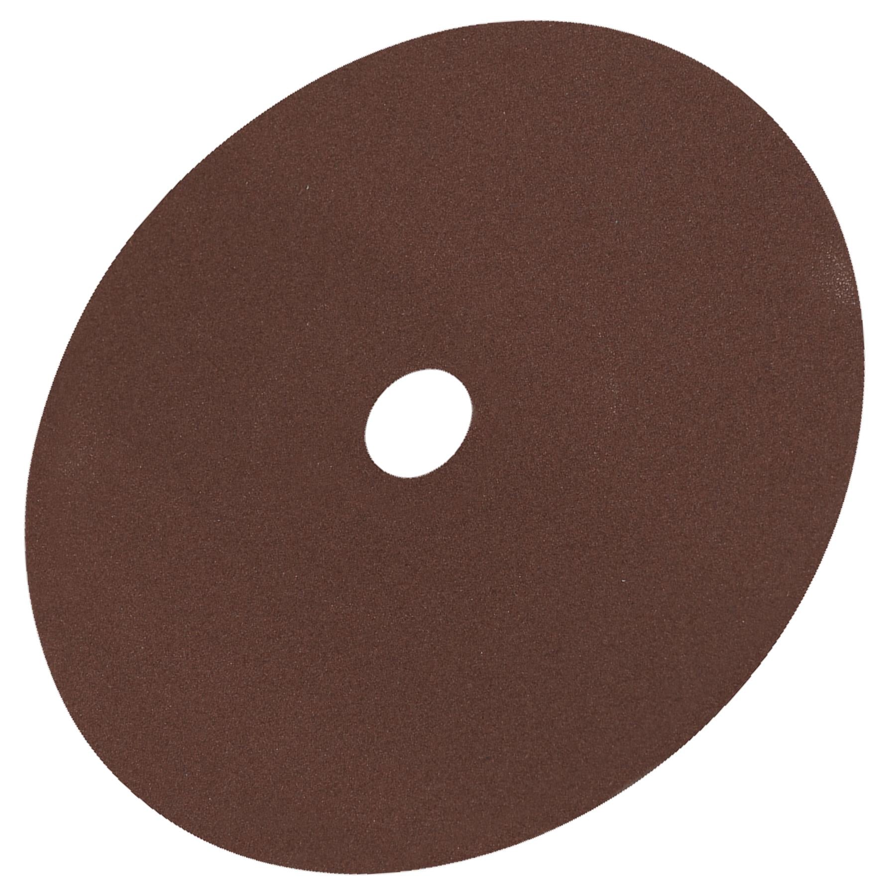 Fibre Backed Disc Ø175mm - 120Grit Pack of 25. Sealey