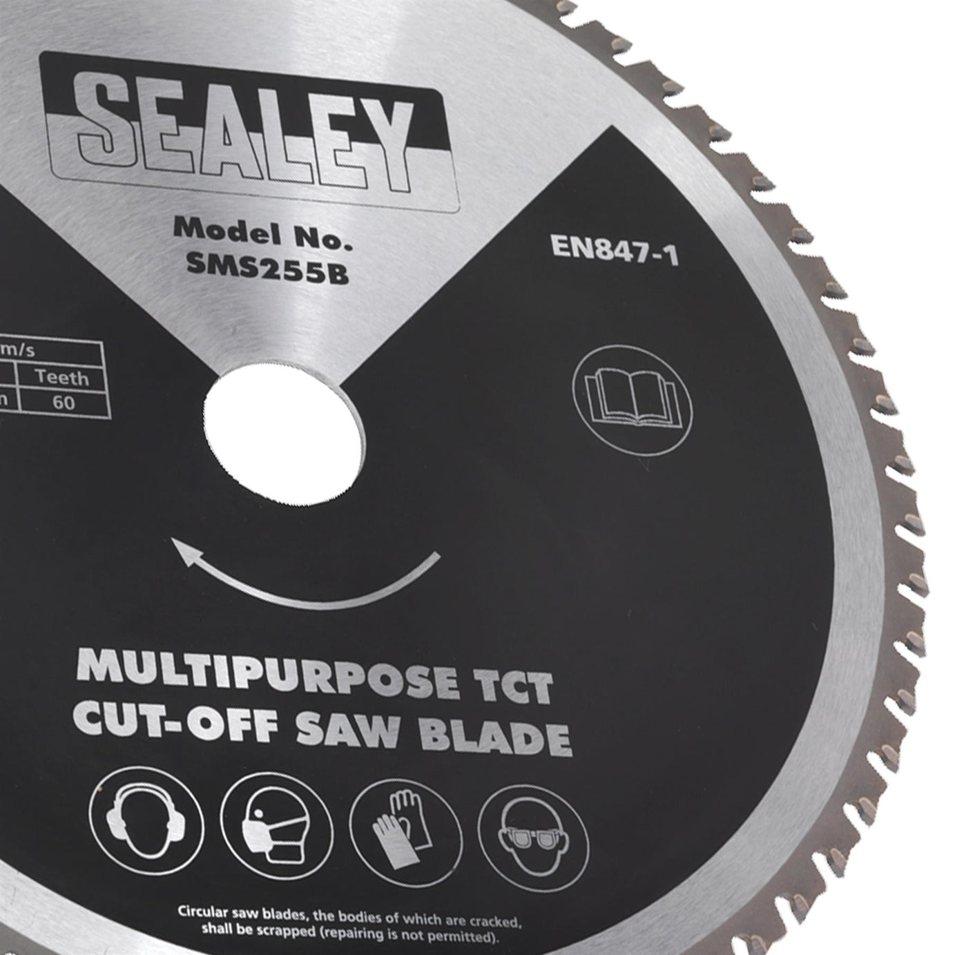 Sealey Multipurpose Cut-Off Saw Blade 250 x 2.4mm/30mm 60tpu