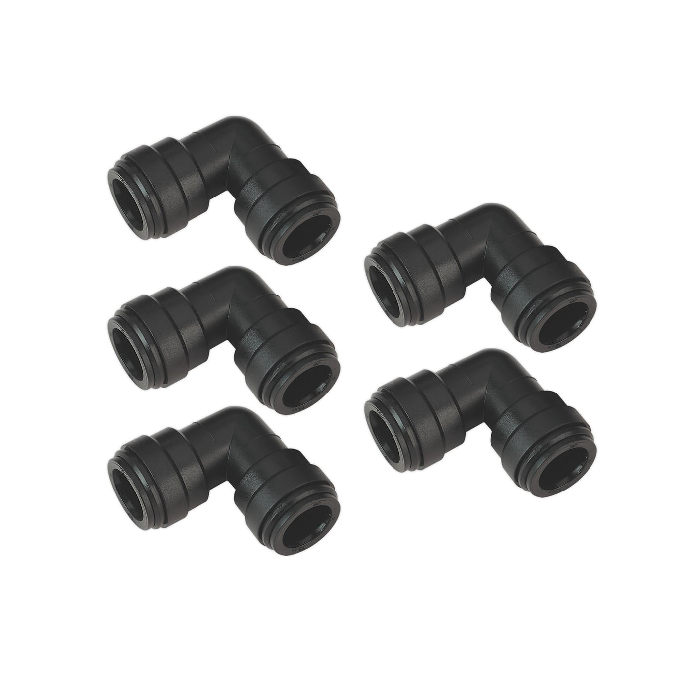 Sealey Equal Elbow �15mm Pack of 5 (John Guest Speedfit - PM0315E)