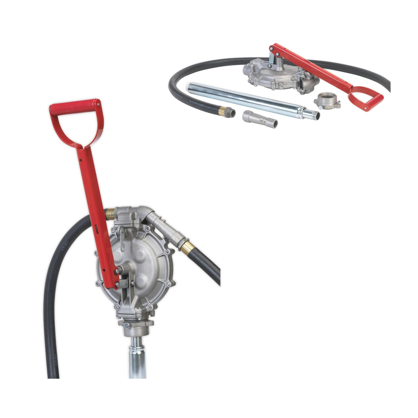 Sealey Double Diaphragm Fuel Transfer Pump Heavy-Duty Die-Cast Aluminium