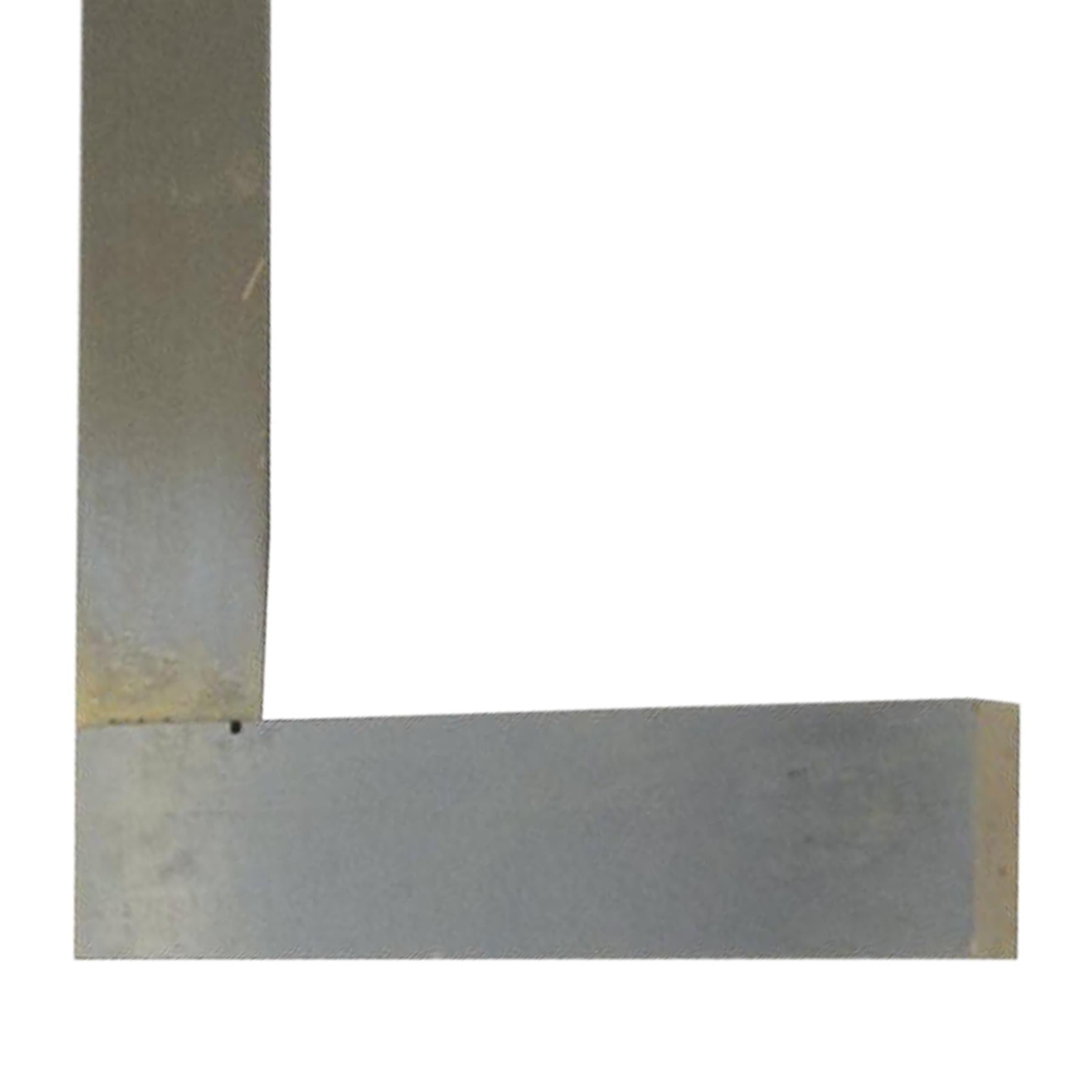 Engineers Square 100mm Durable Steel Building Engineering Ruler Worskshop DIY