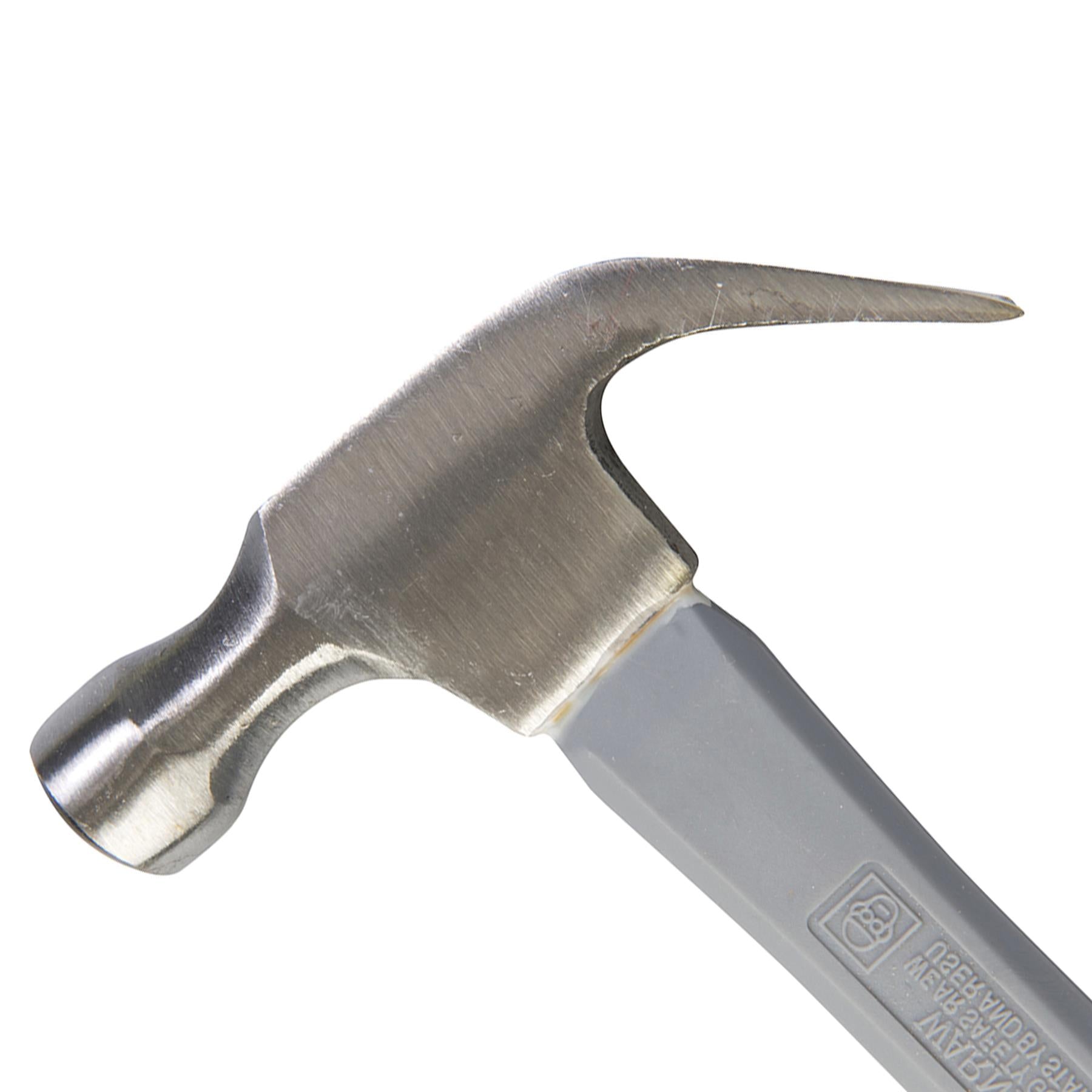 Fibreglass Claw Hammer 8Oz (227G) Curved Head Nail Pull Fiberglass High Grip