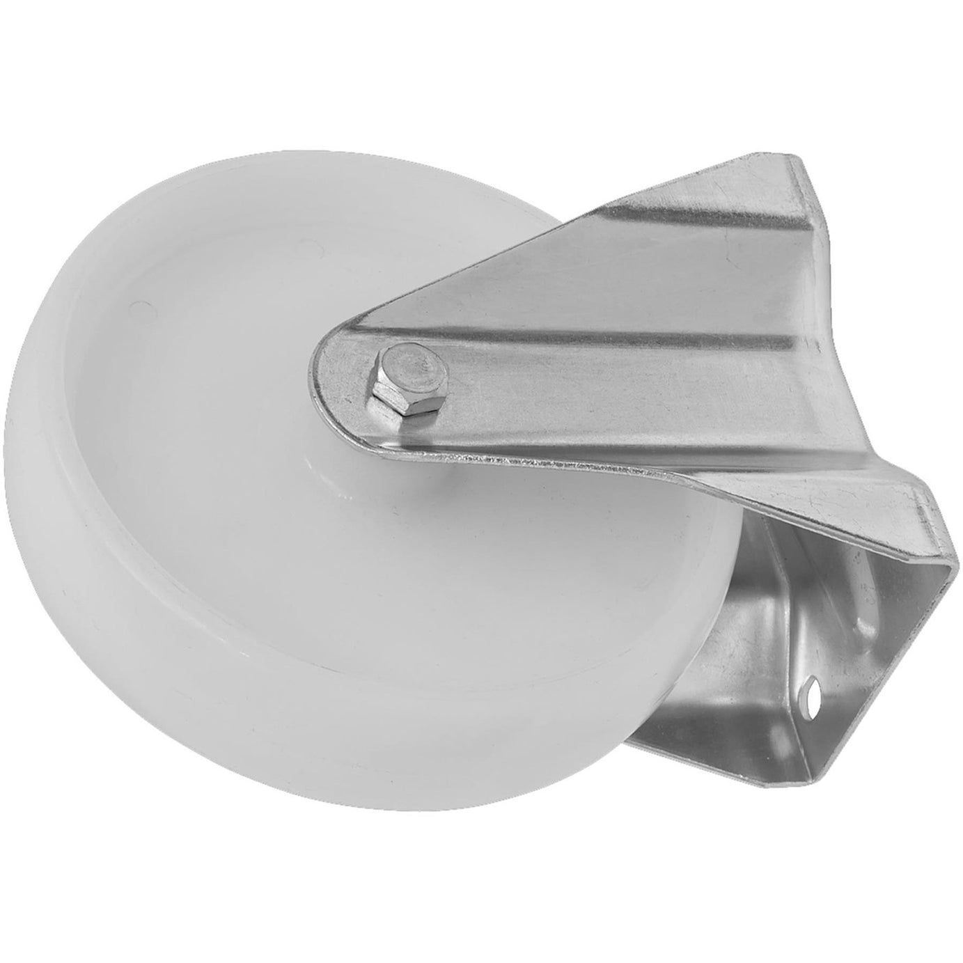 Sealey Heavy-Duty Nylon Castor Wheel Fixed Plate 125mm